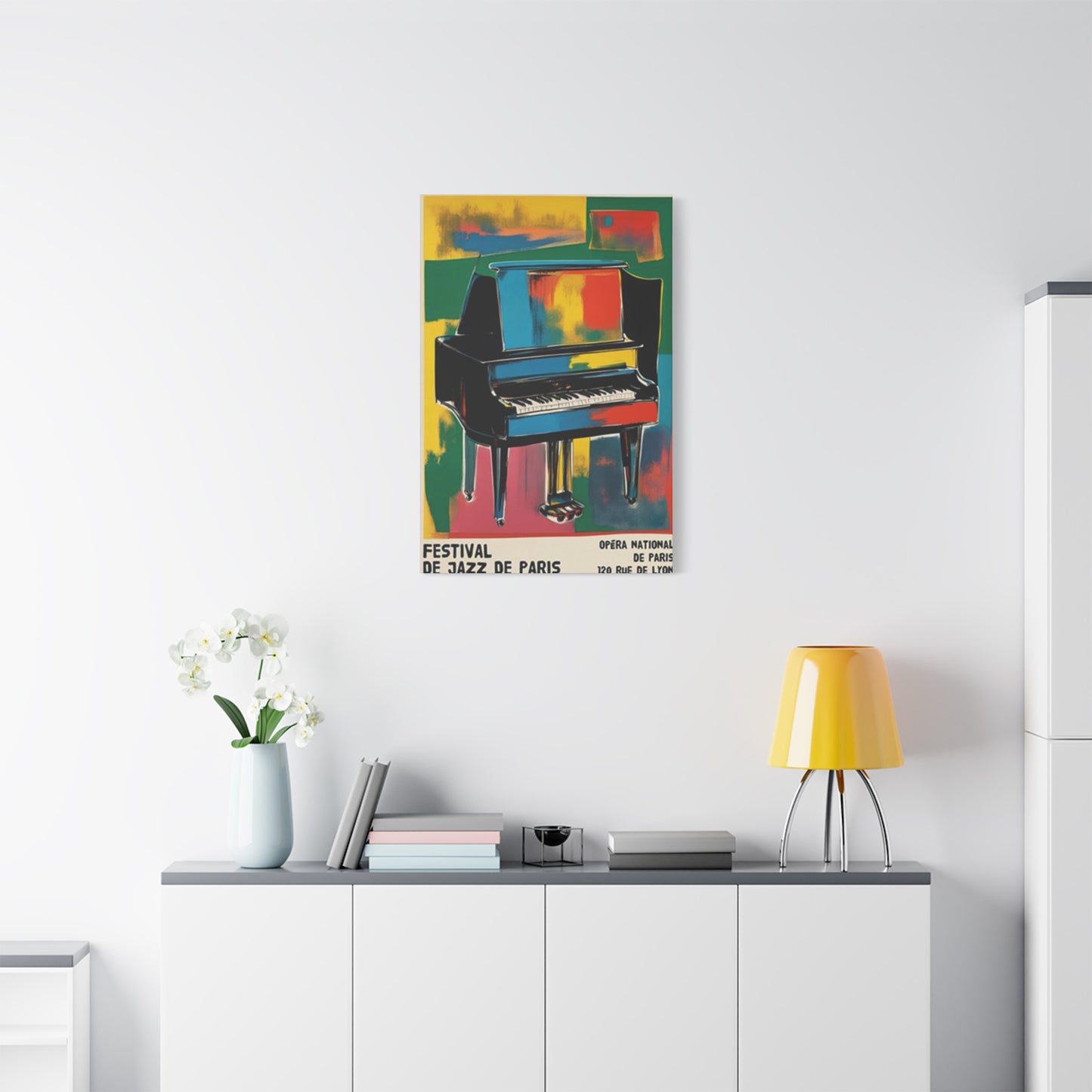 Festival De Jazz De Paris Wall Art & Canvas Prints