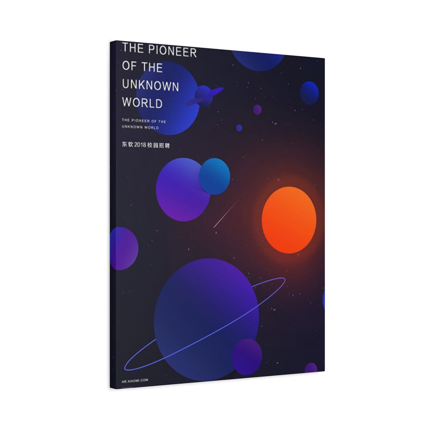Pioneer Of The Unknown World Wall Art & Canvas Prints