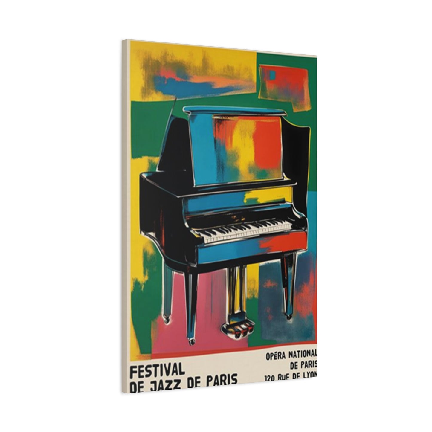 Festival De Jazz De Paris Wall Art & Canvas Prints