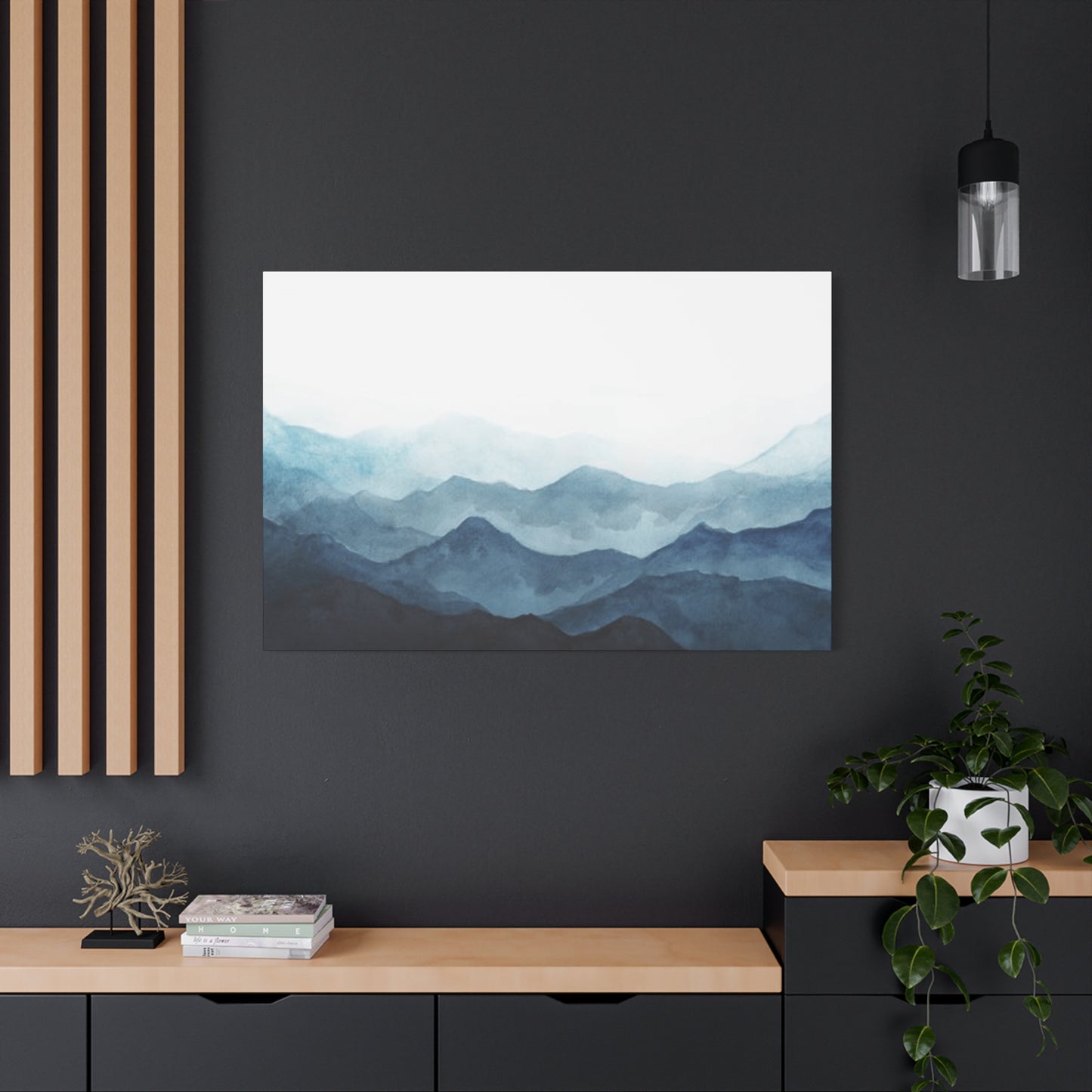 Blue Mountain Ridges Wall Art & Canvas Prints