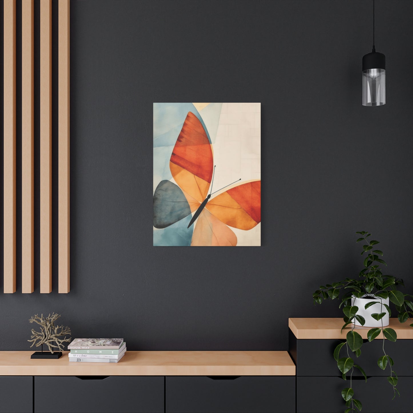 Abstract Butterfly Painting Wall Art & Canvas Prints