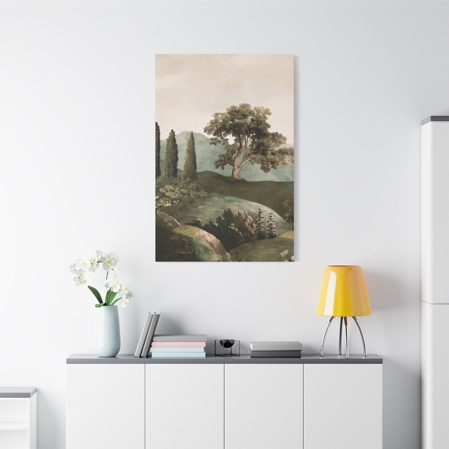Green Scenery Colorful Wall Art & Canvas Prints