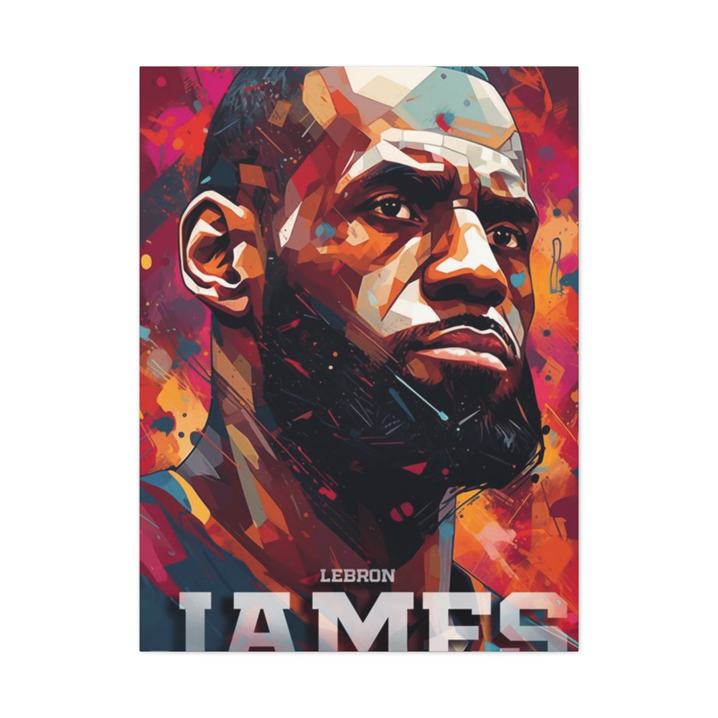 Lebron James Poster Wall Art & Canvas Prints