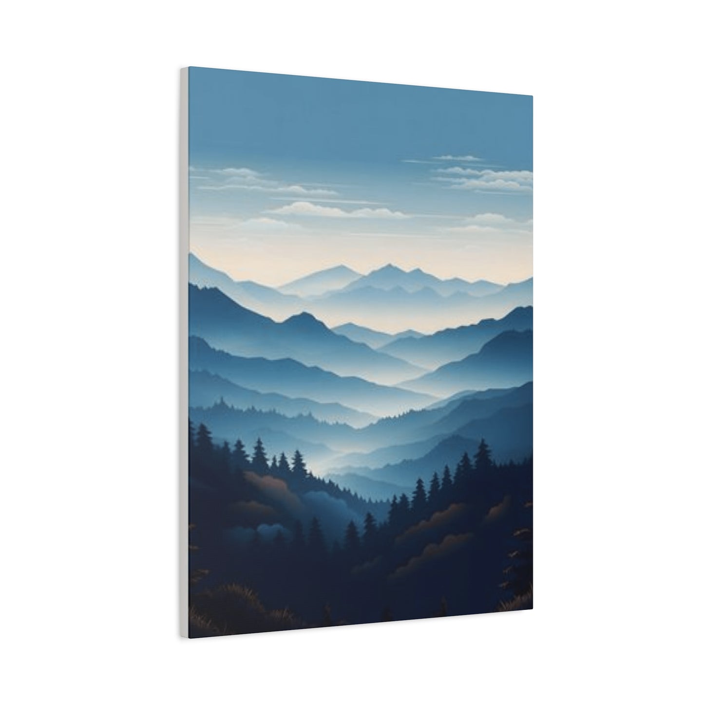 Serene Mountain Range Wall Art & Canvas Prints