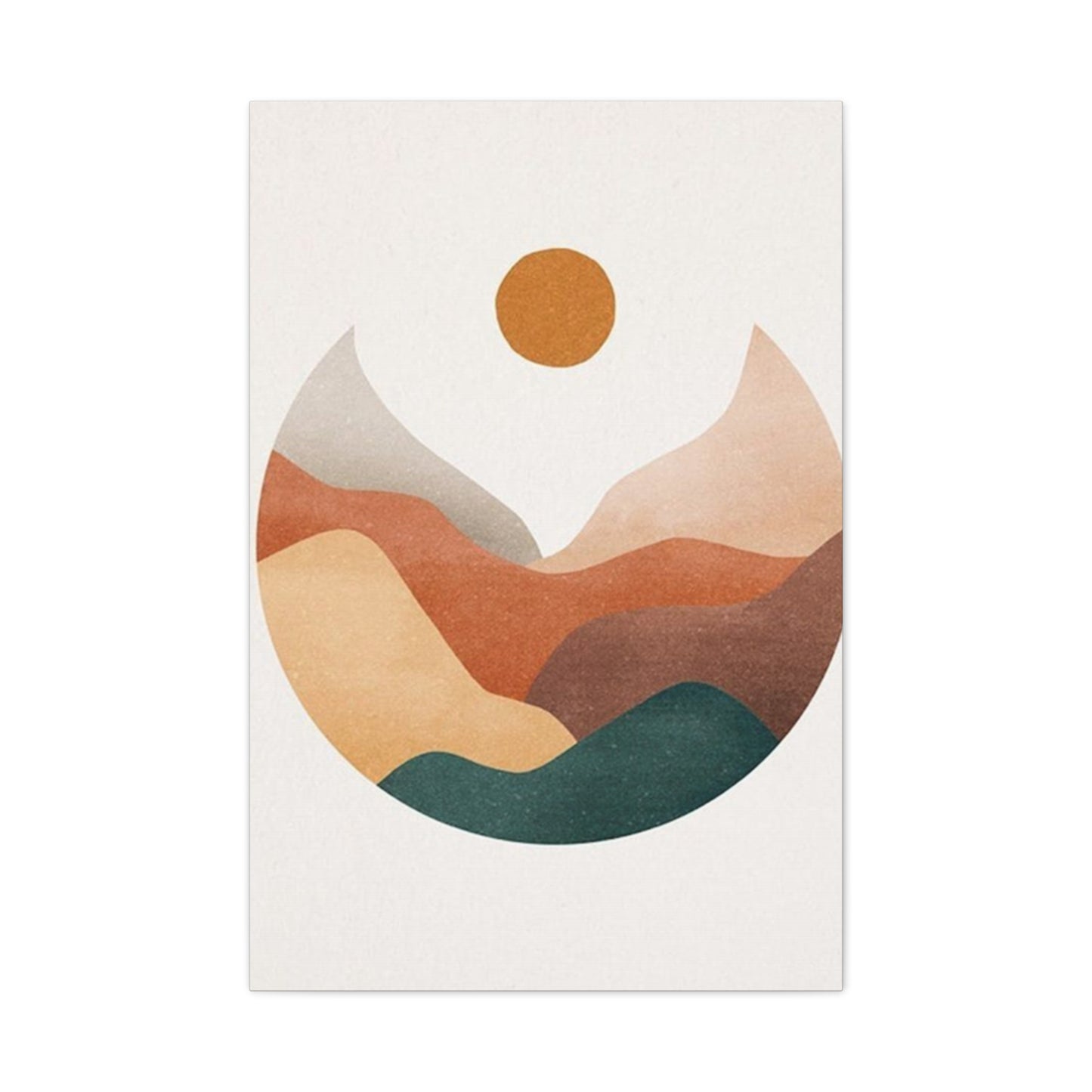 Abstract Circle Shape Pattern Wall Art & Canvas Prints