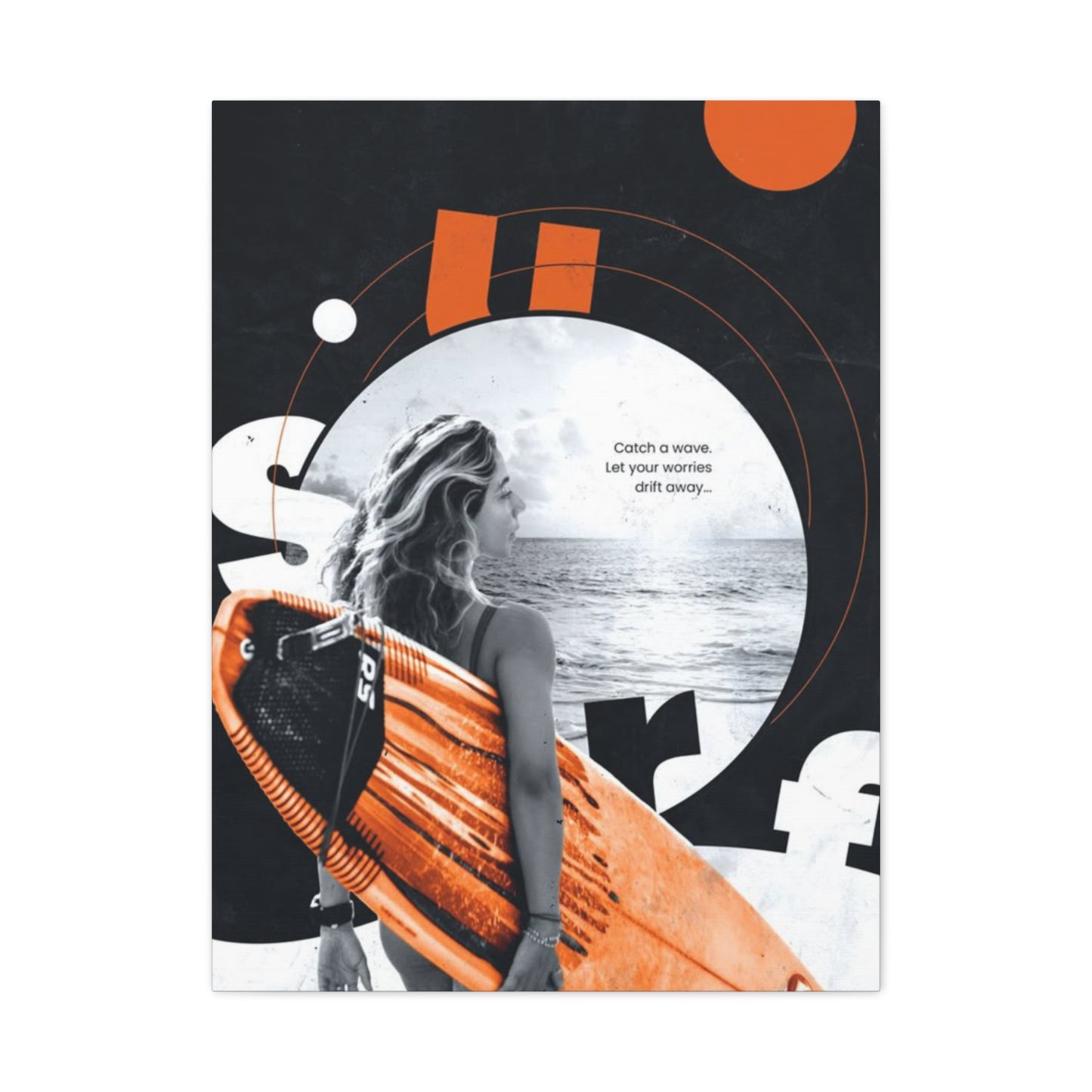 Professional Surfing Poster Wall Art & Canvas Prints