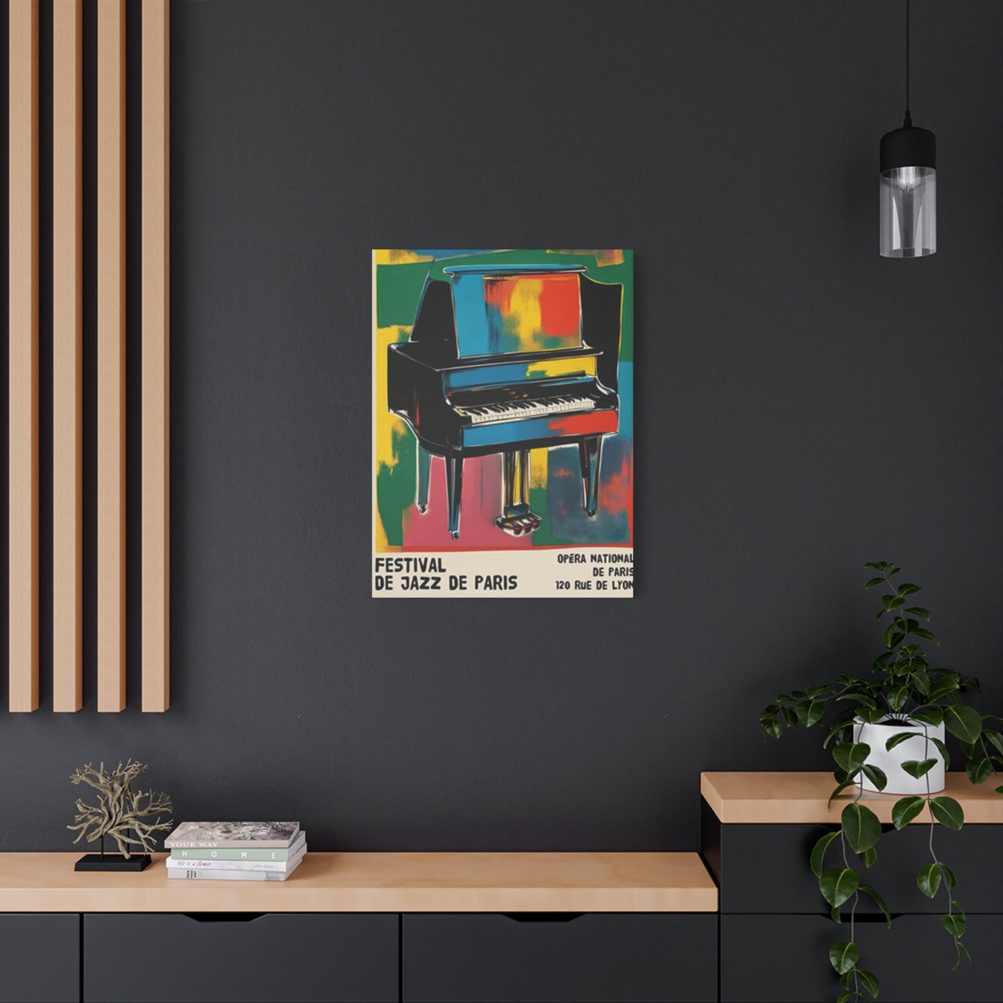 Festival De Jazz De Paris Wall Art & Canvas Prints