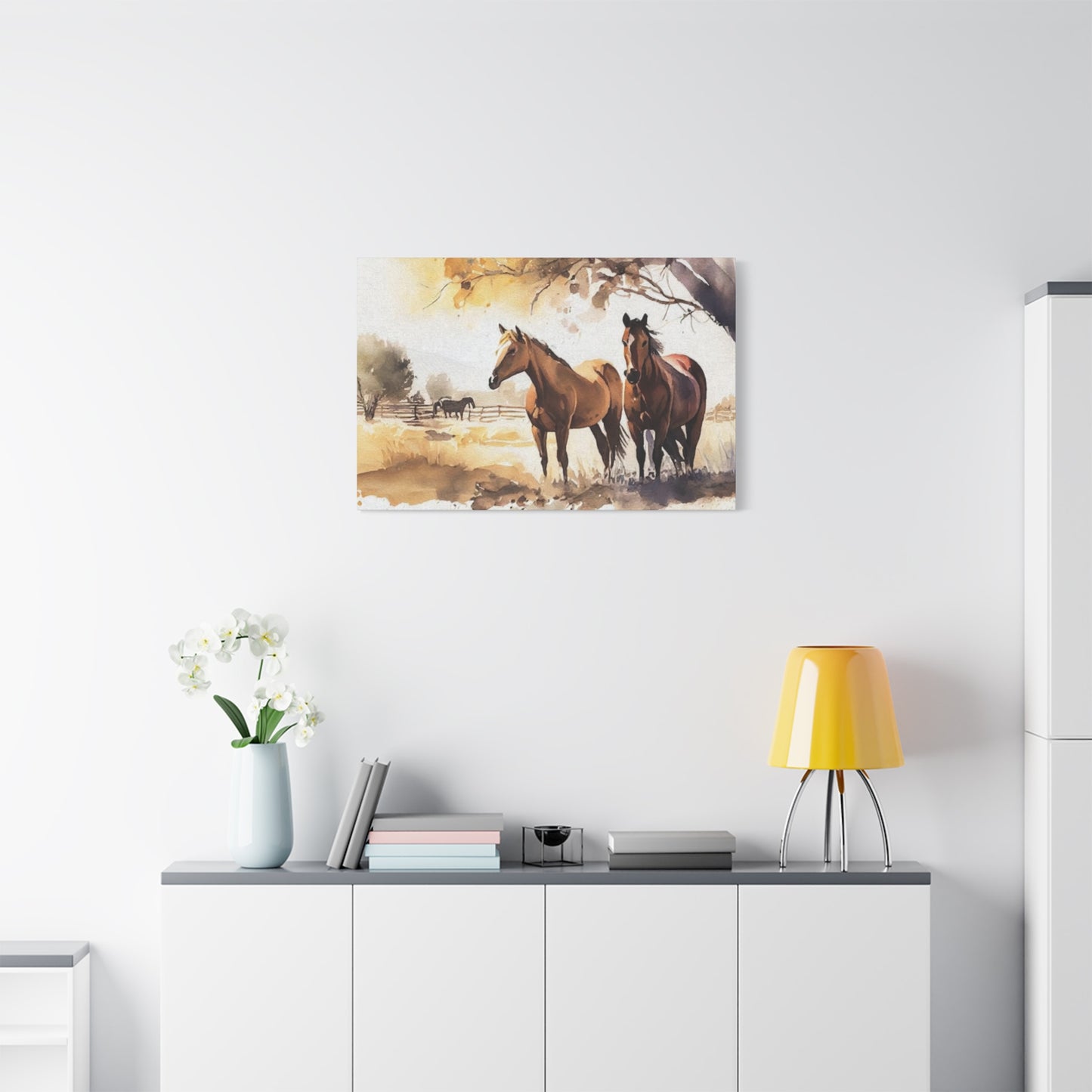 Horse in Stable Wall Art & Canvas Prints