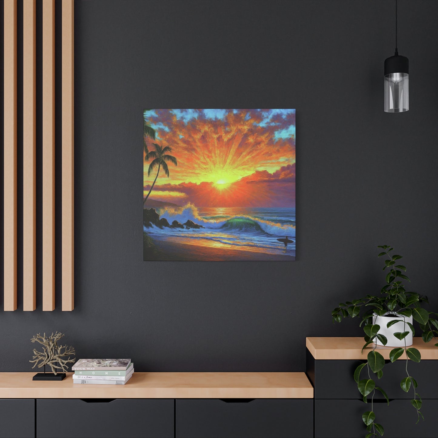 Hawaii Sunset Wall Art & Canvas Prints