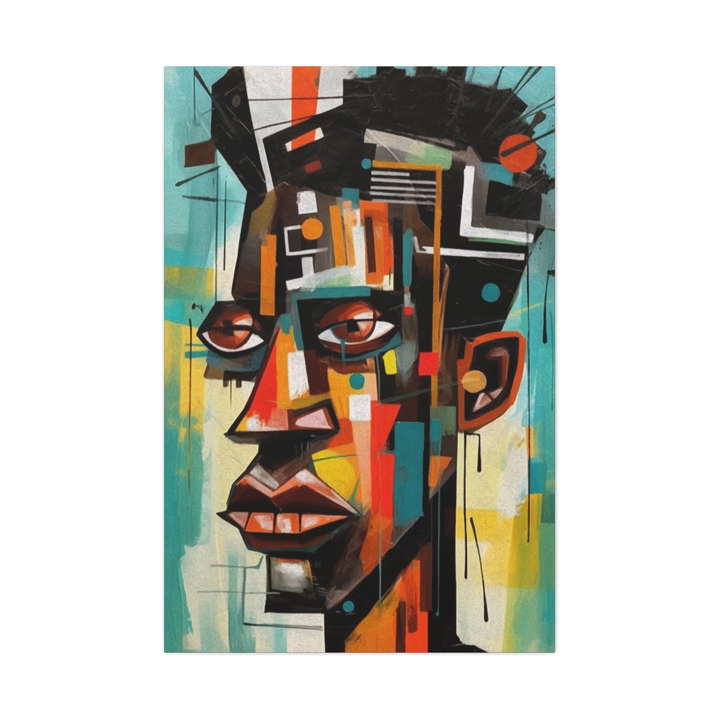 Face Abstract Wall Art & Canvas Prints