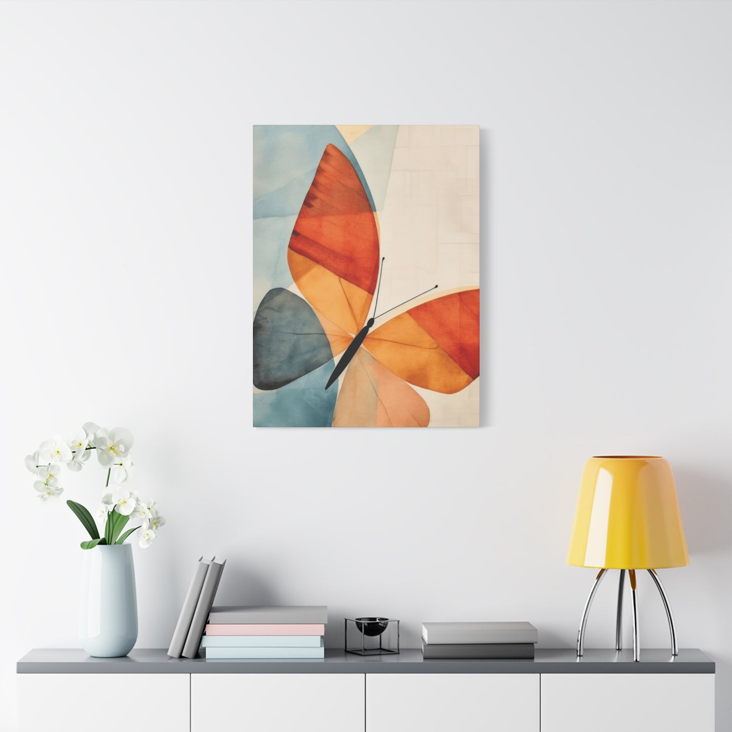 Abstract Butterfly Painting Wall Art & Canvas Prints