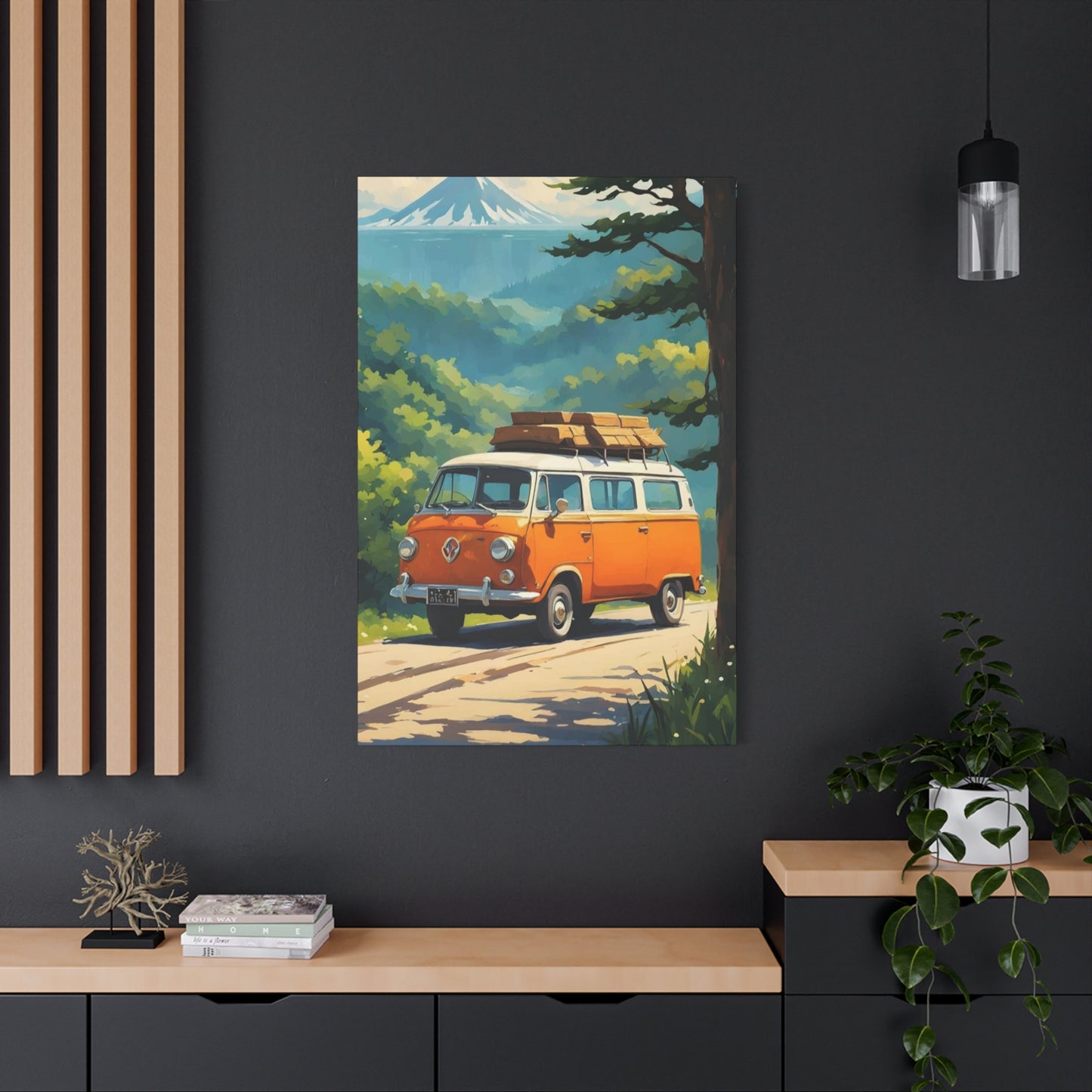 Van In Streets Wall Art & Canvas Prints