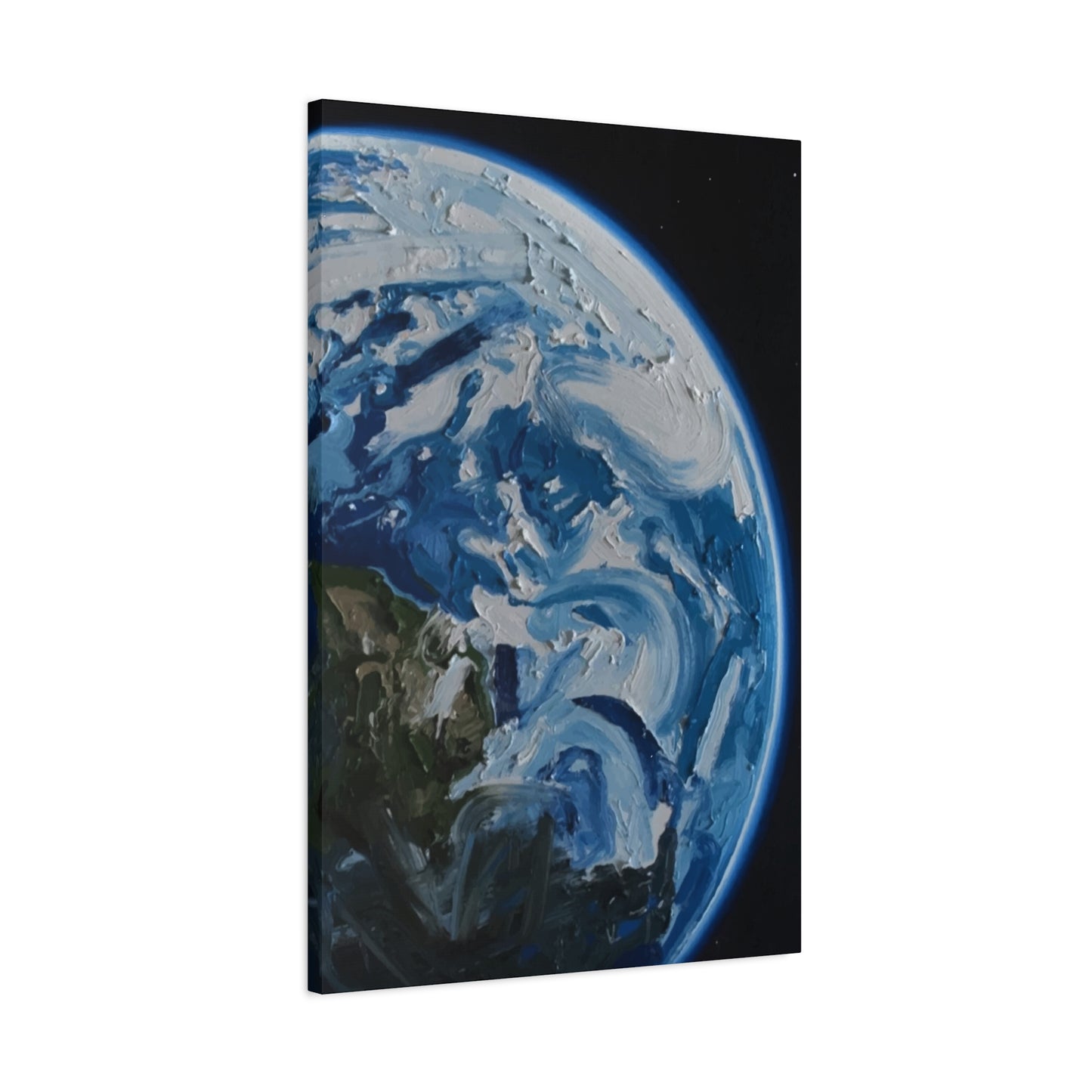 Earth 3d View Wall Art & Canvas Prints