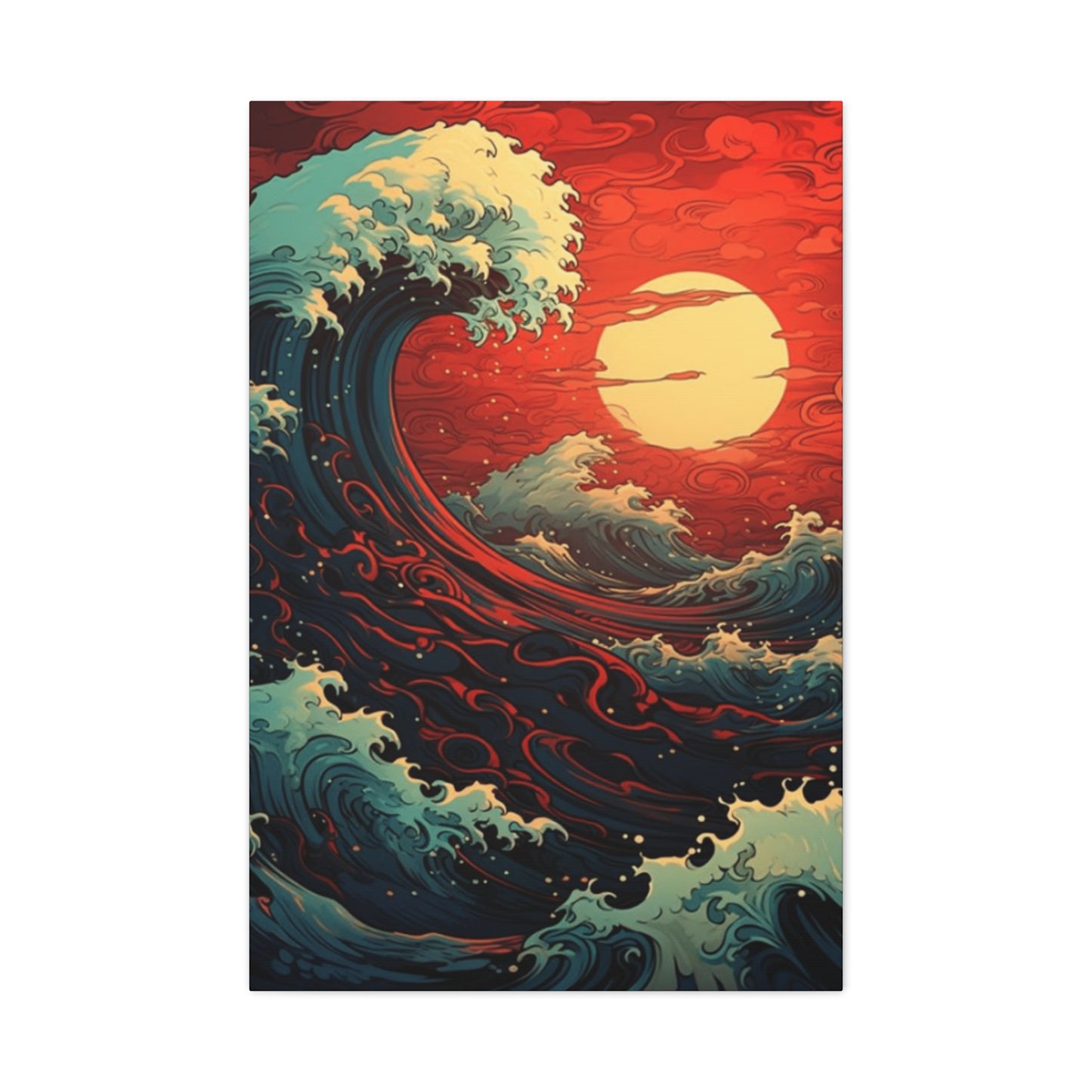 Vintage Waves Wall Art & Canvas Prints