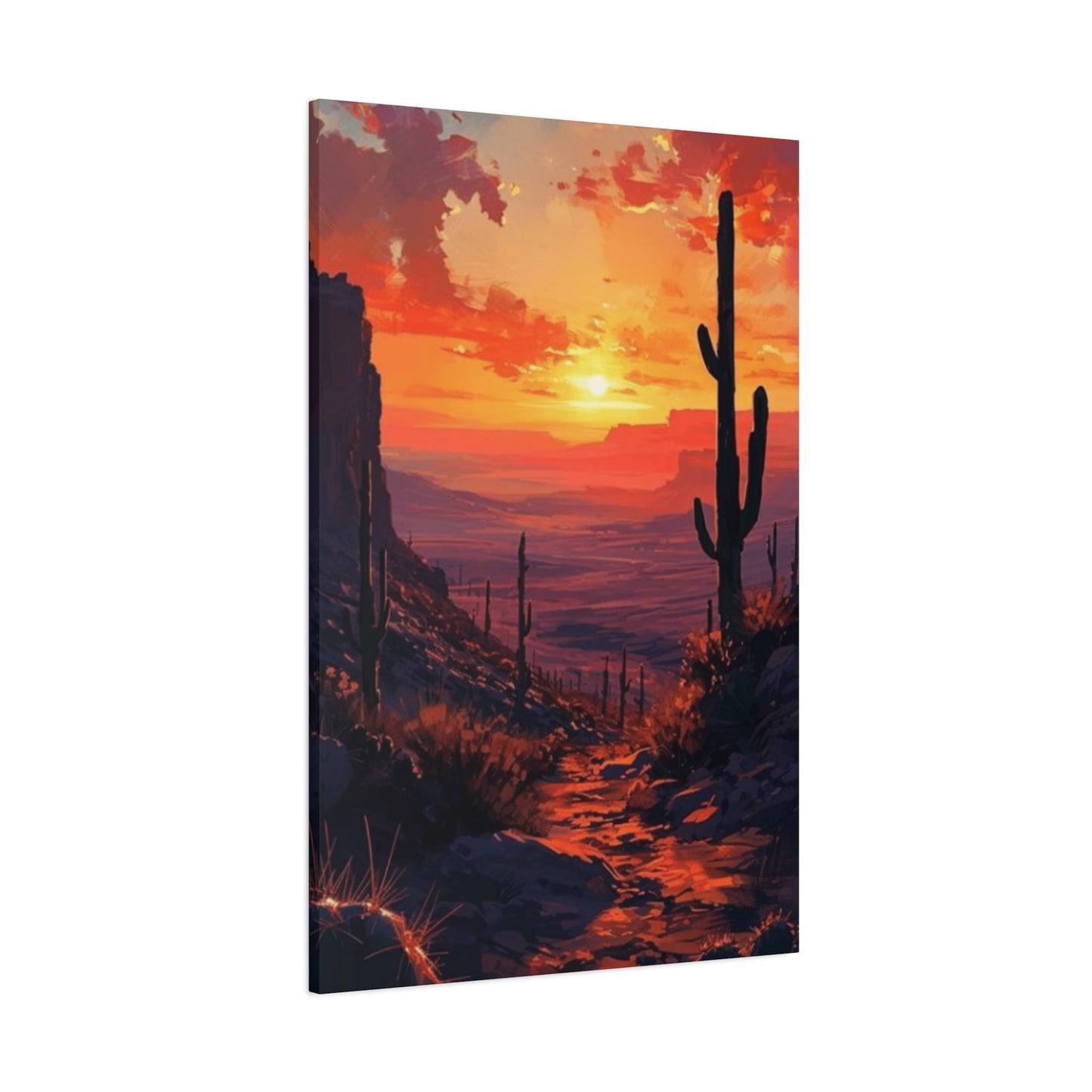 Arizona Desert Sky Sunset Wall Art & Canvas Prints