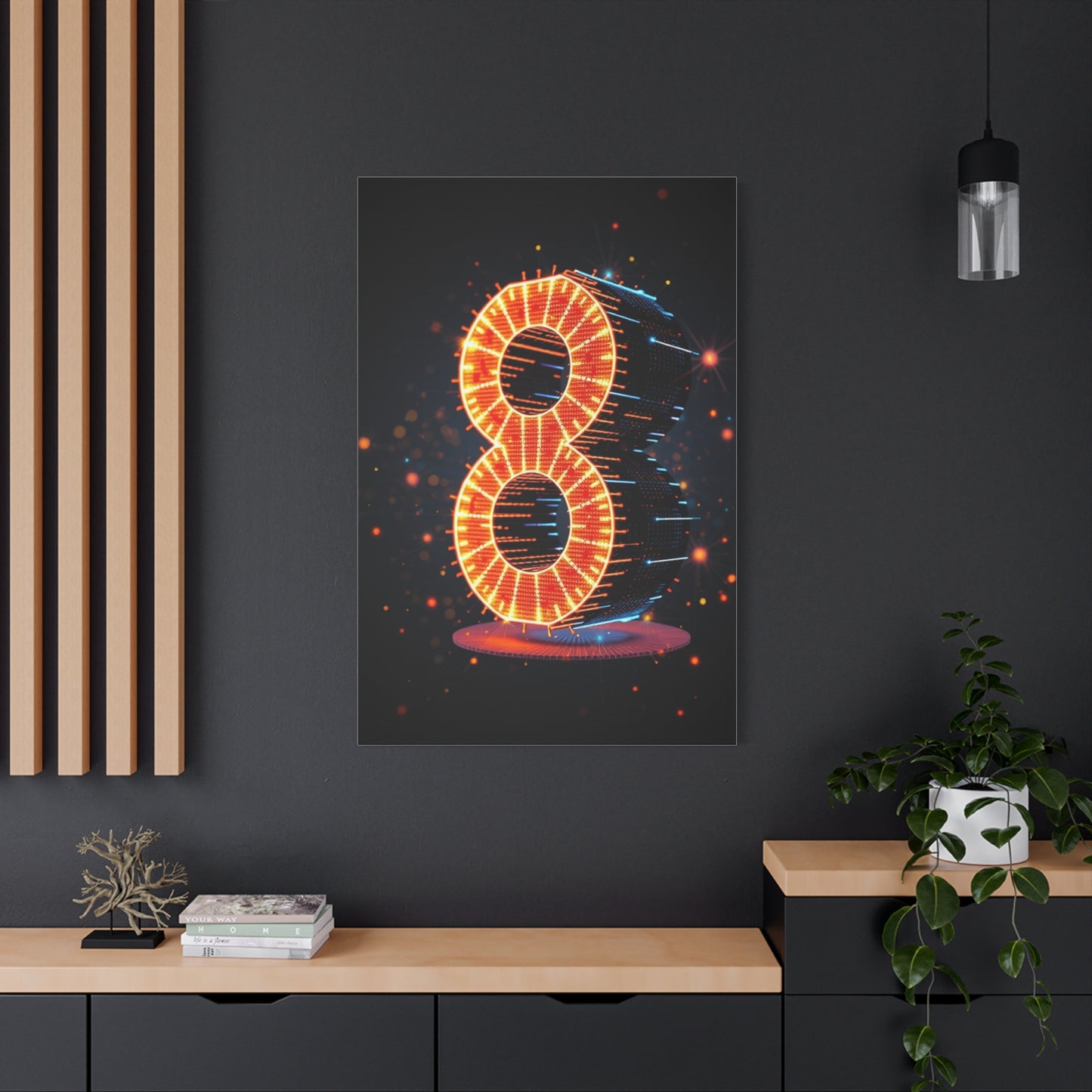 Supreme Numbers Art Wall Art & Canvas Print