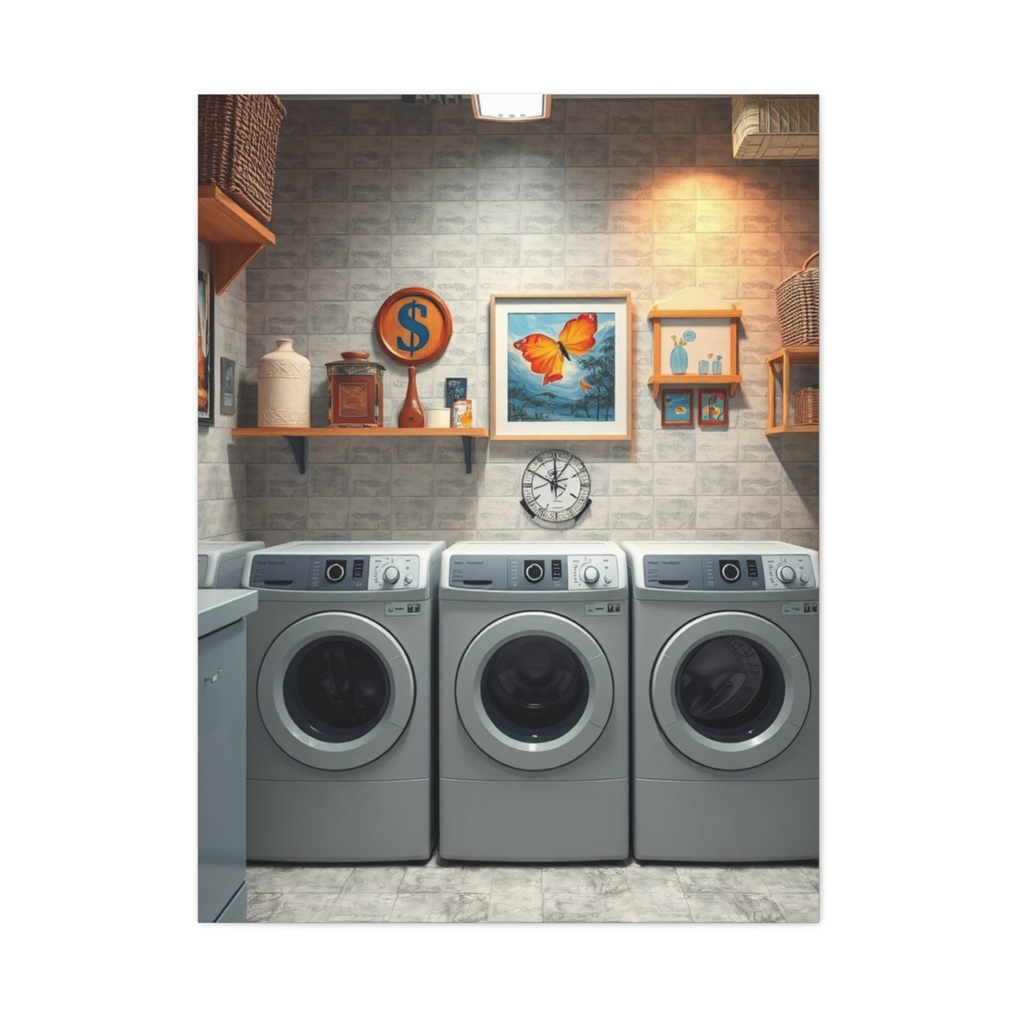 Collection Laundry Room Art Wall Art & Canvas Print