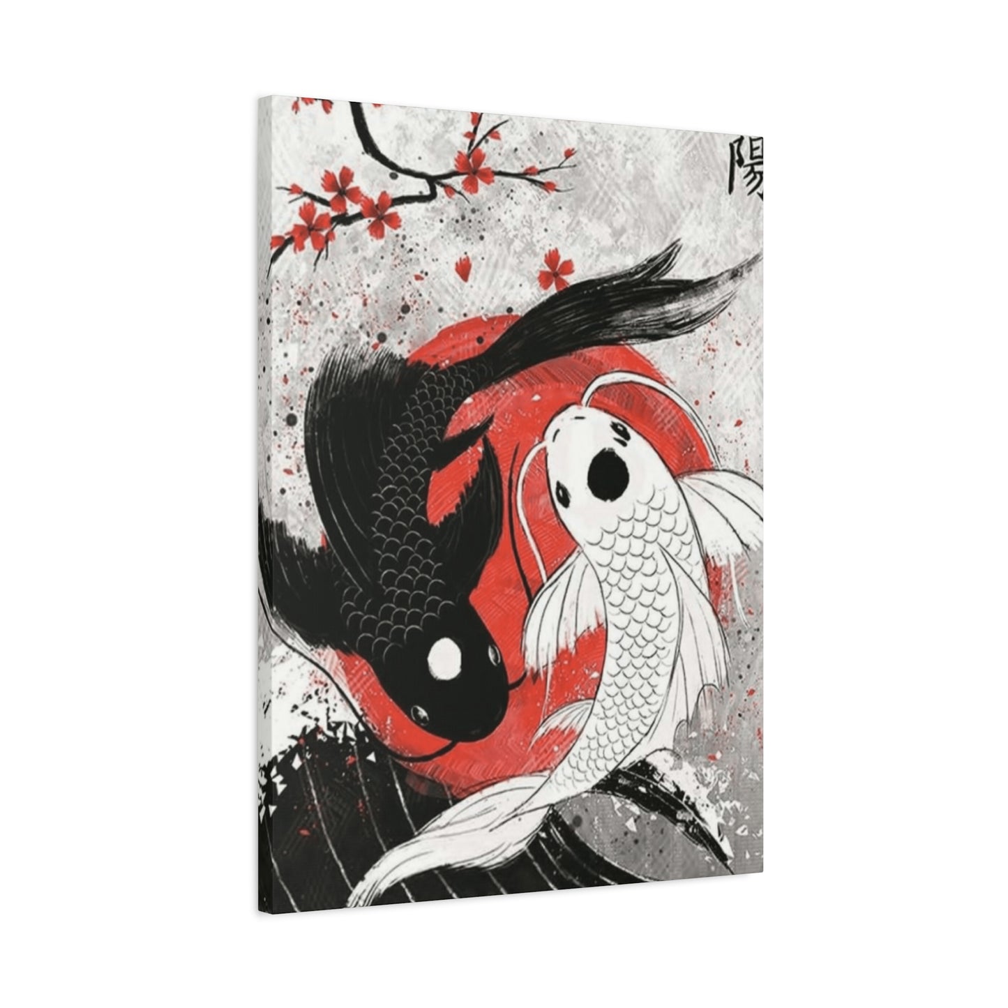 Fish Yin Yang Wall Art & Canvas Prints