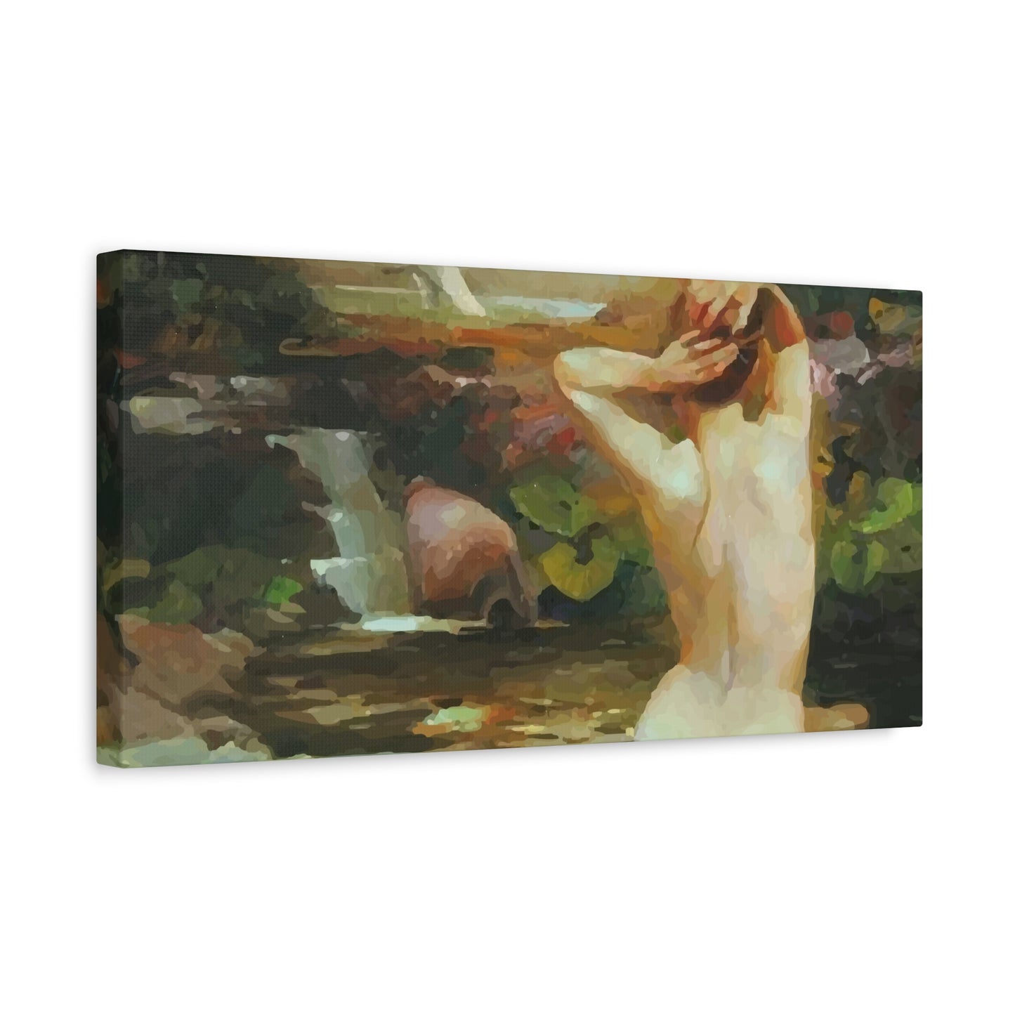Girl In River Wall Art & Canvas Prints