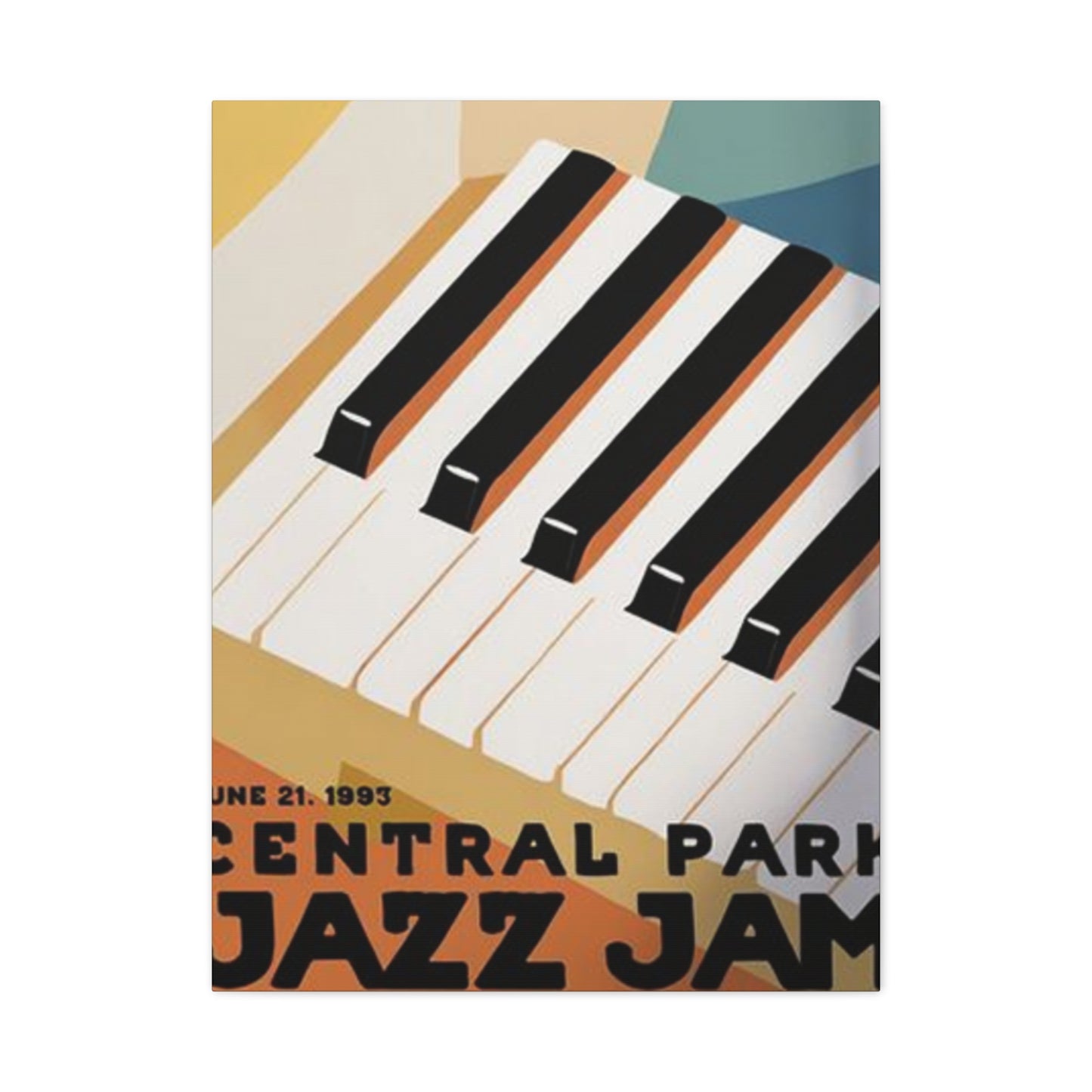 Central Park Jazz Jam Wall Art & Canvas Prints