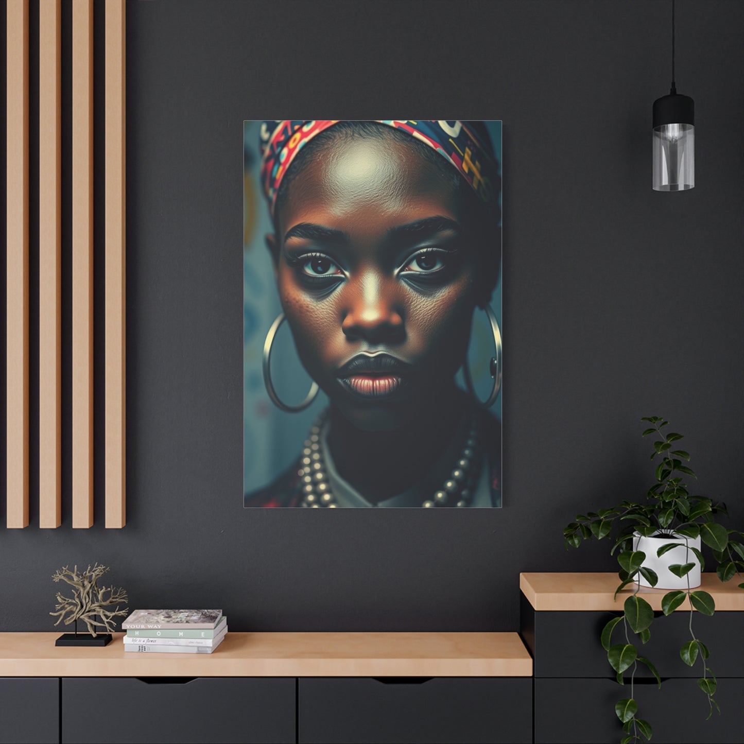 Baroness of Basquiats Chromatic Dream Wall Art & Canvas Print