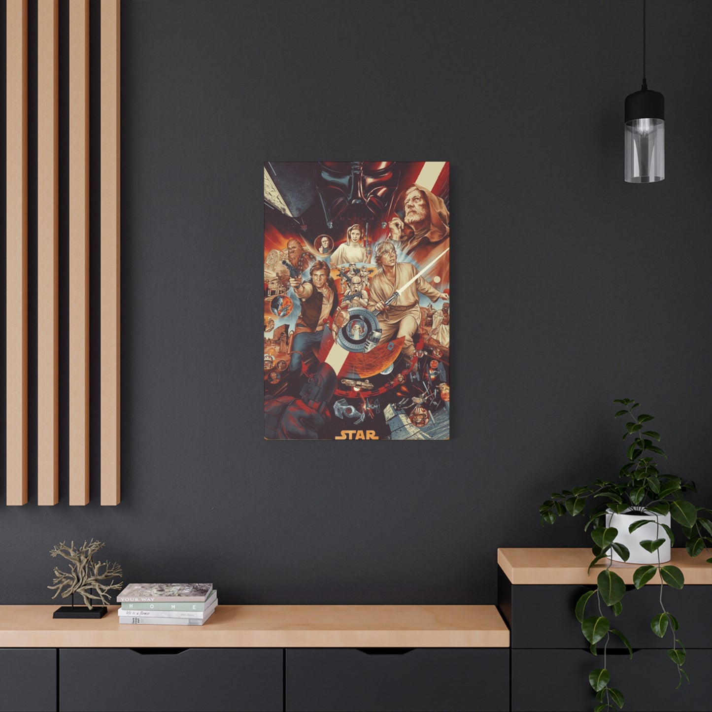 Star Wars Movie Poster Wall Art & Canvas Prints