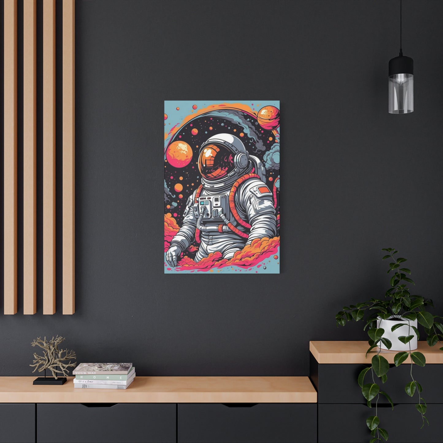 Abstract Astronaut Poster Wall Art & Canvas Prints