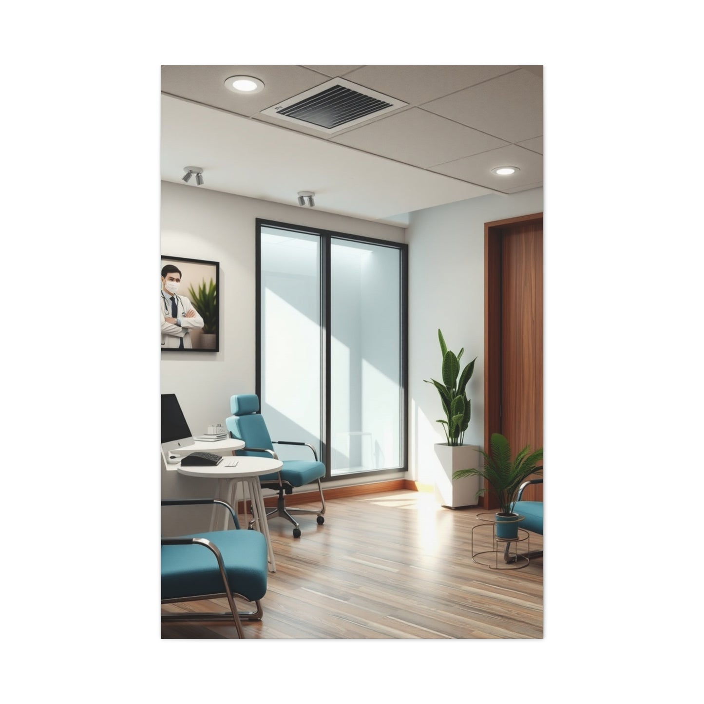 Clinic Office Decor Art Supreme Canvas Wall Art & Canvas Print