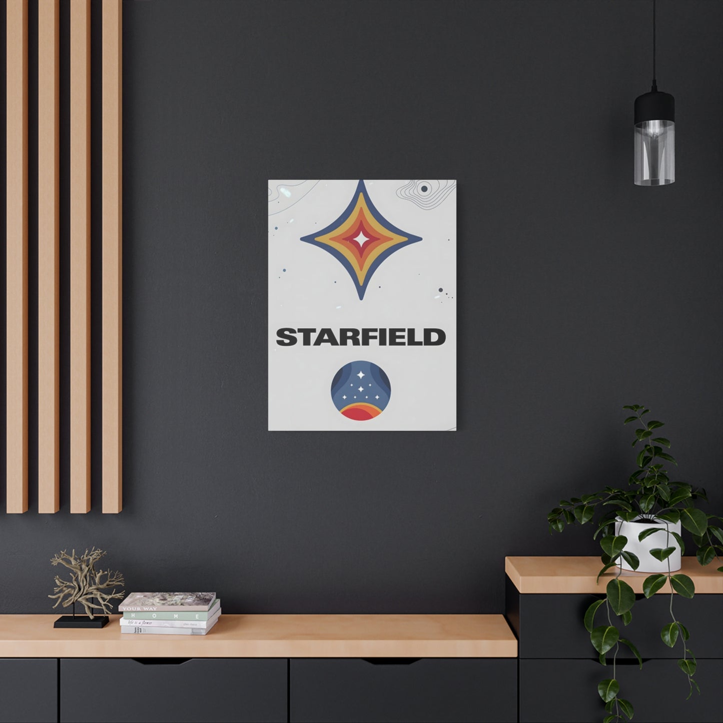 Starfield Poster Wall Art & Canvas Prints