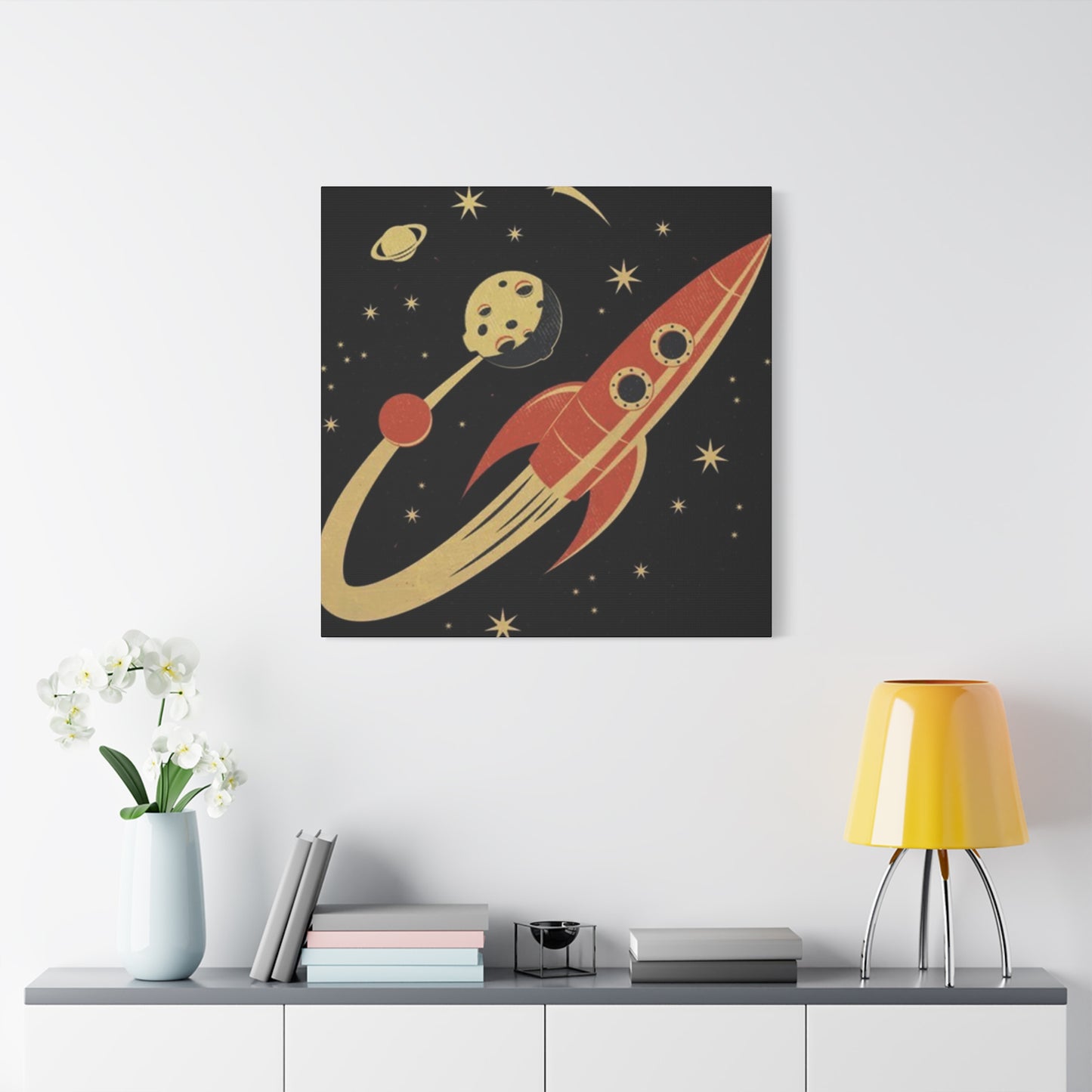 Rocket Poster Wall Art & Canvas Prints
