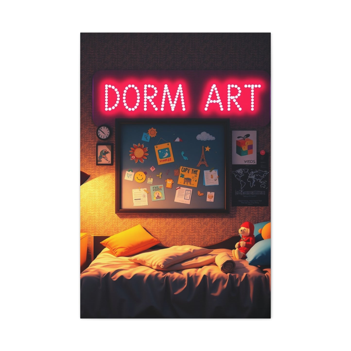 Dorm Room Art Canvas Art 5 Wall Art & Canvas Print