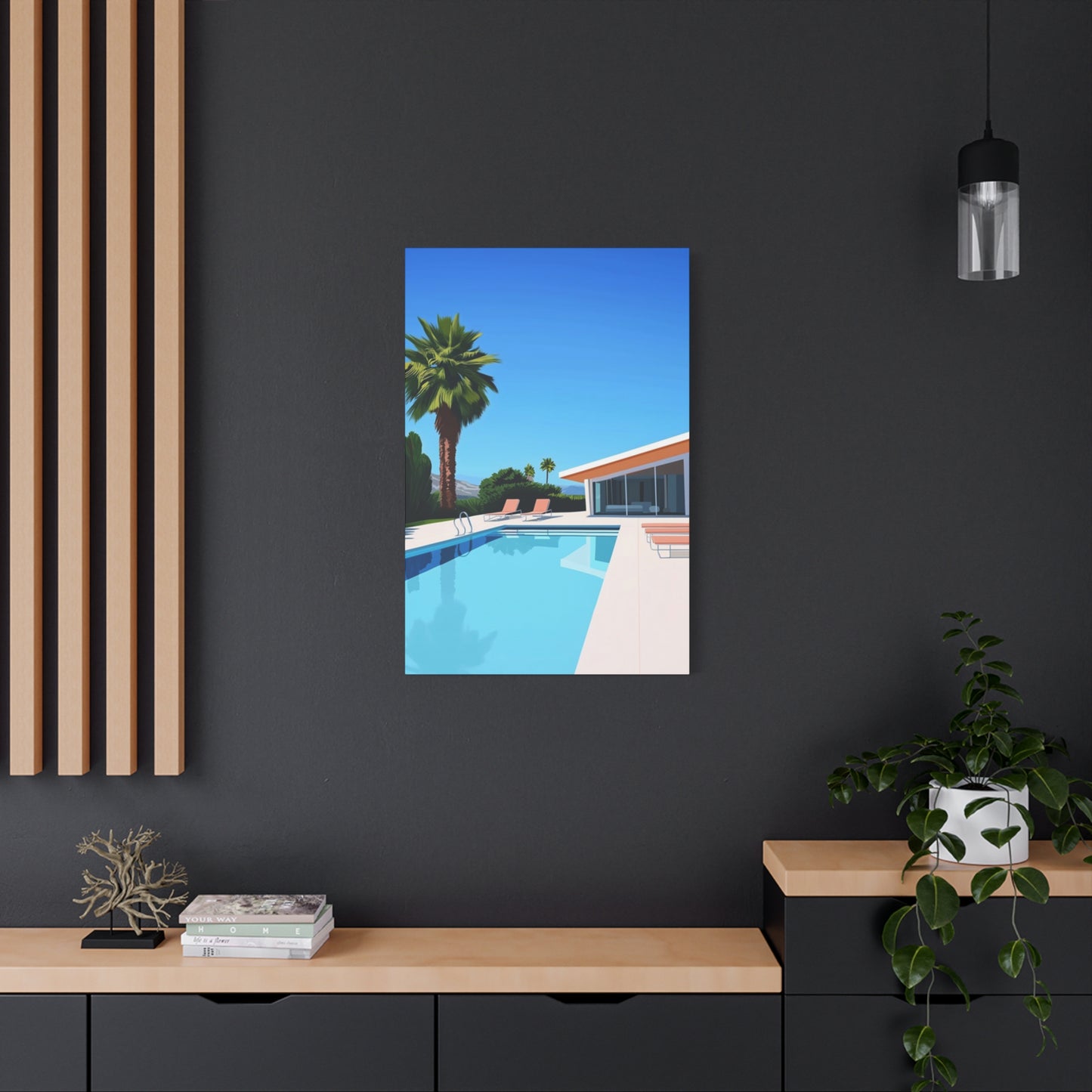 Swimming Pool In Resort Wall Art & Canvas Prints
