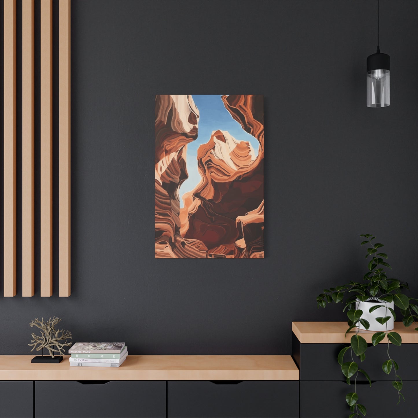 Arizona Canyon Painting Wall Art & Canvas Prints