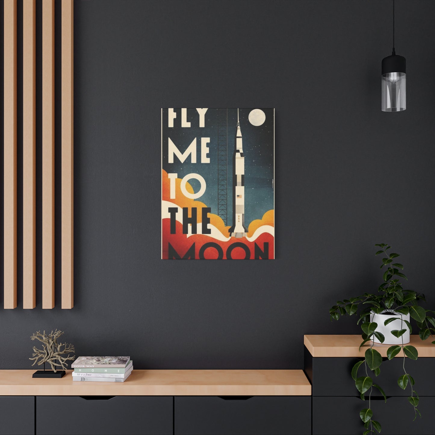 Fly Me To The Moon Wall Art & Canvas Prints