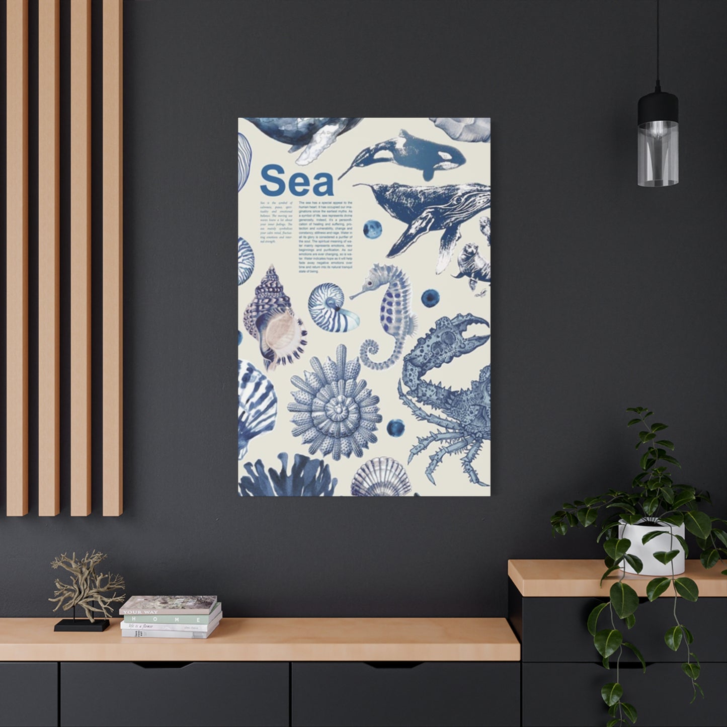 Beautiful Sea Creatures Poster Wall Art & Canvas Prints