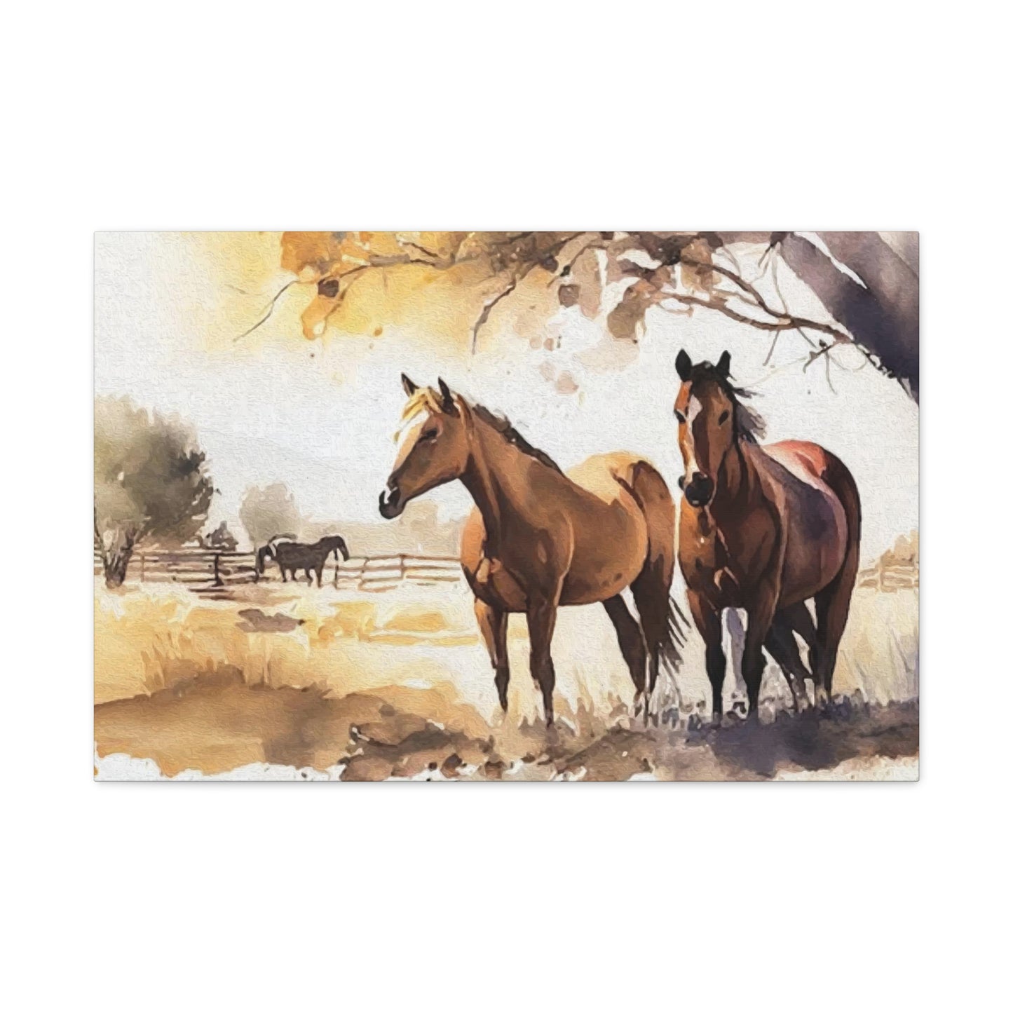 Horse in Stable Wall Art & Canvas Prints