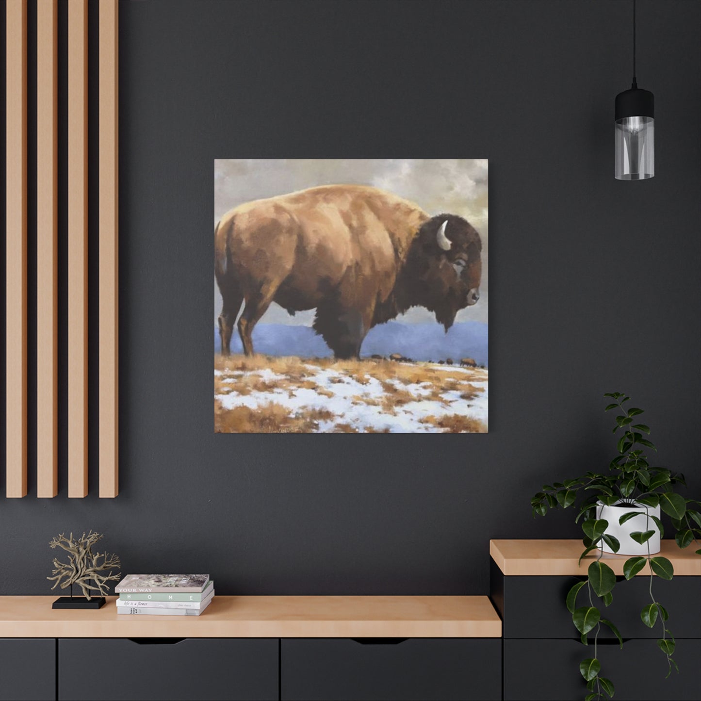 Old Bison Wall Art & Canvas Prints