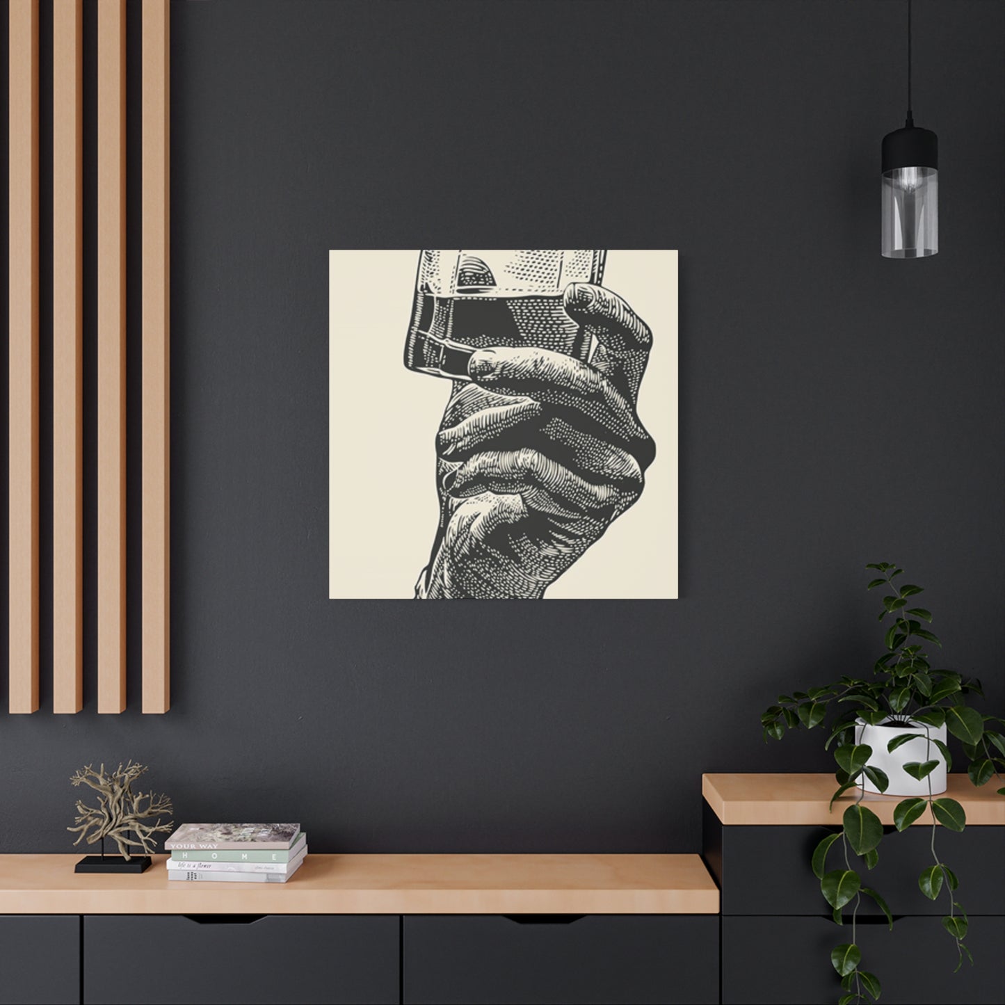Whiskey Cocktails Candid Wall Art & Canvas Prints