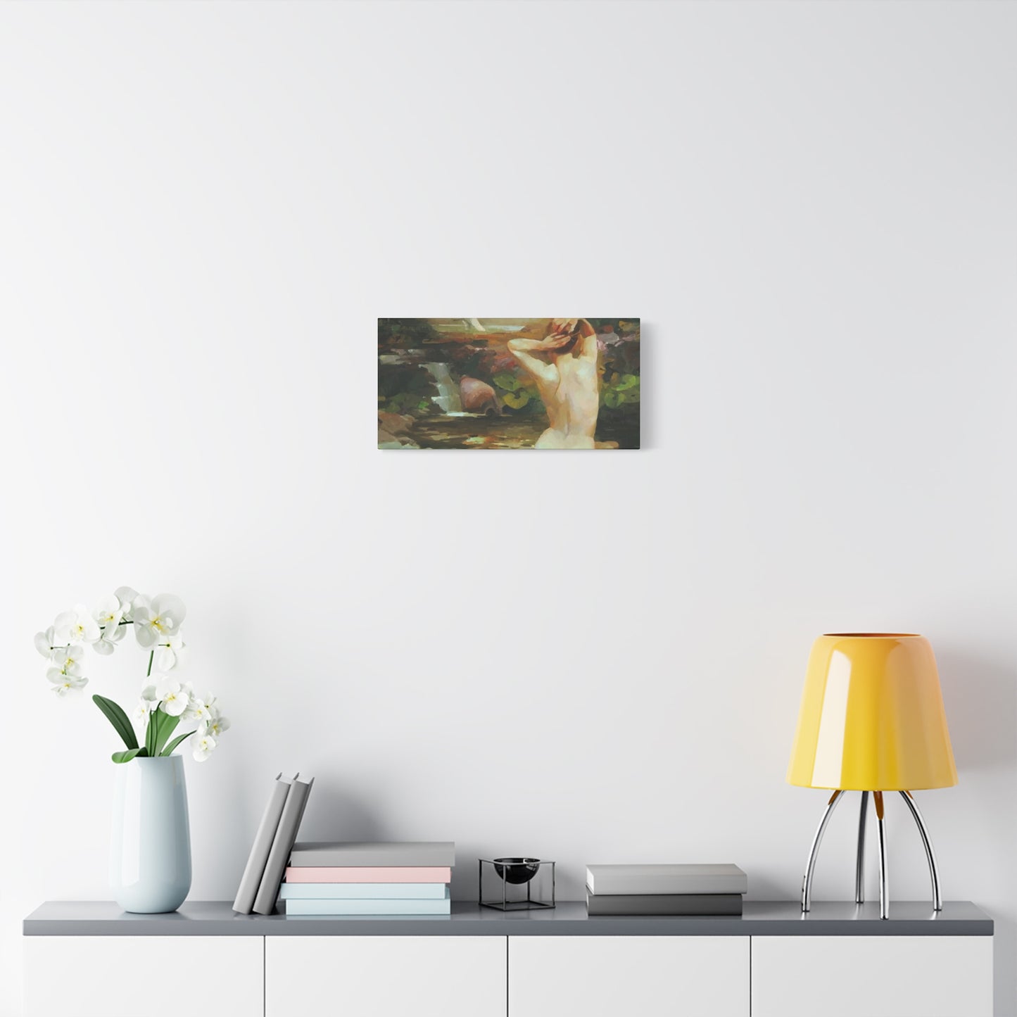 Girl In River Wall Art & Canvas Prints