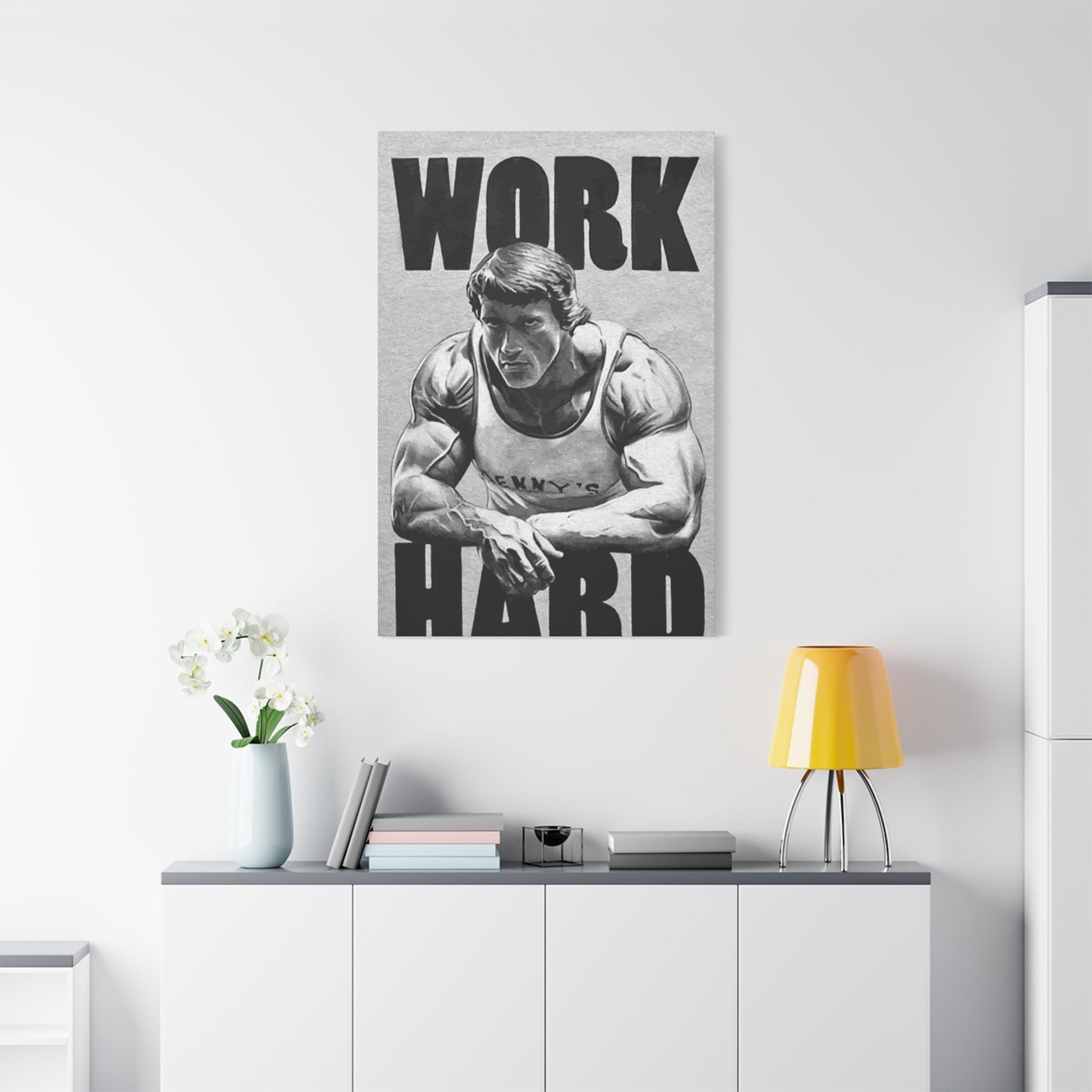 Work Hard Wall Art & Canvas Prints