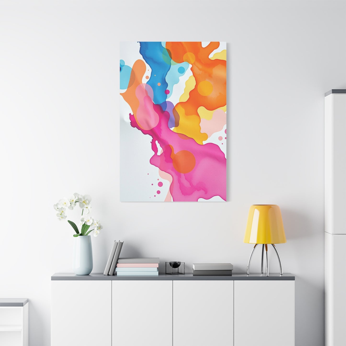 Abstract Watercolors Art Canvas Art 2 Wall Art & Canvas Print