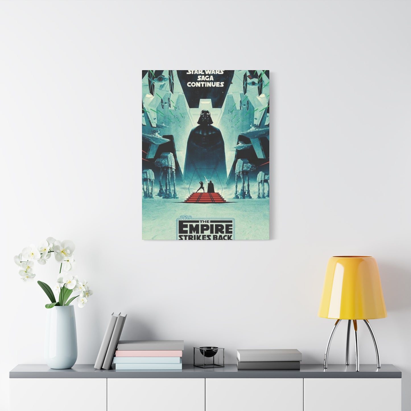 Star Wars Saga Continues Wall Art & Canvas Prints