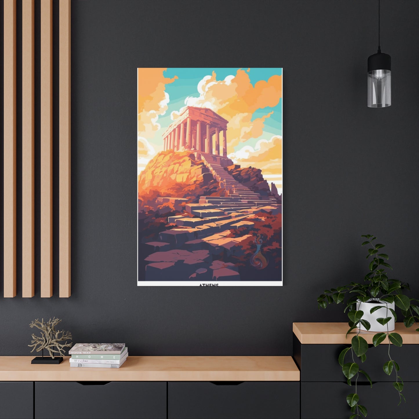 Athens Painting Wall Art & Canvas Prints