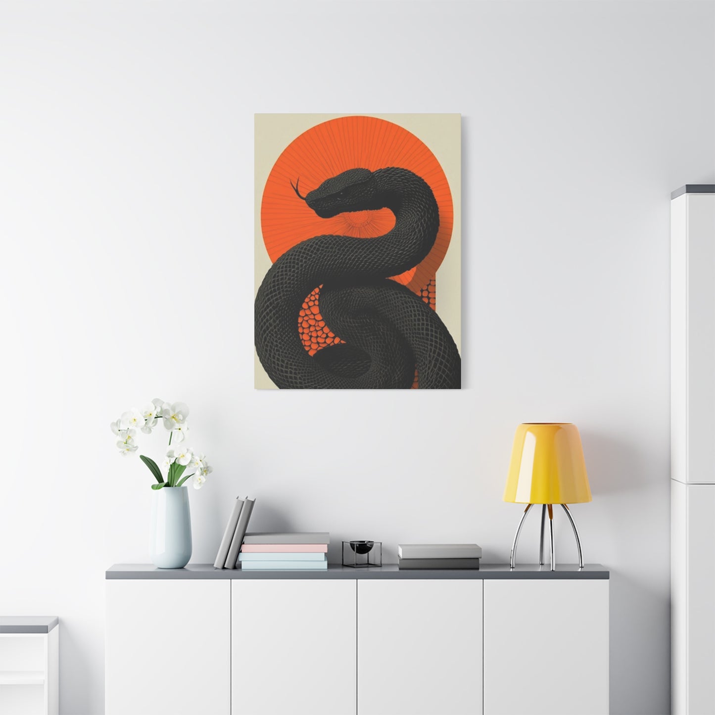 Black Snake Wall Art & Canvas Prints