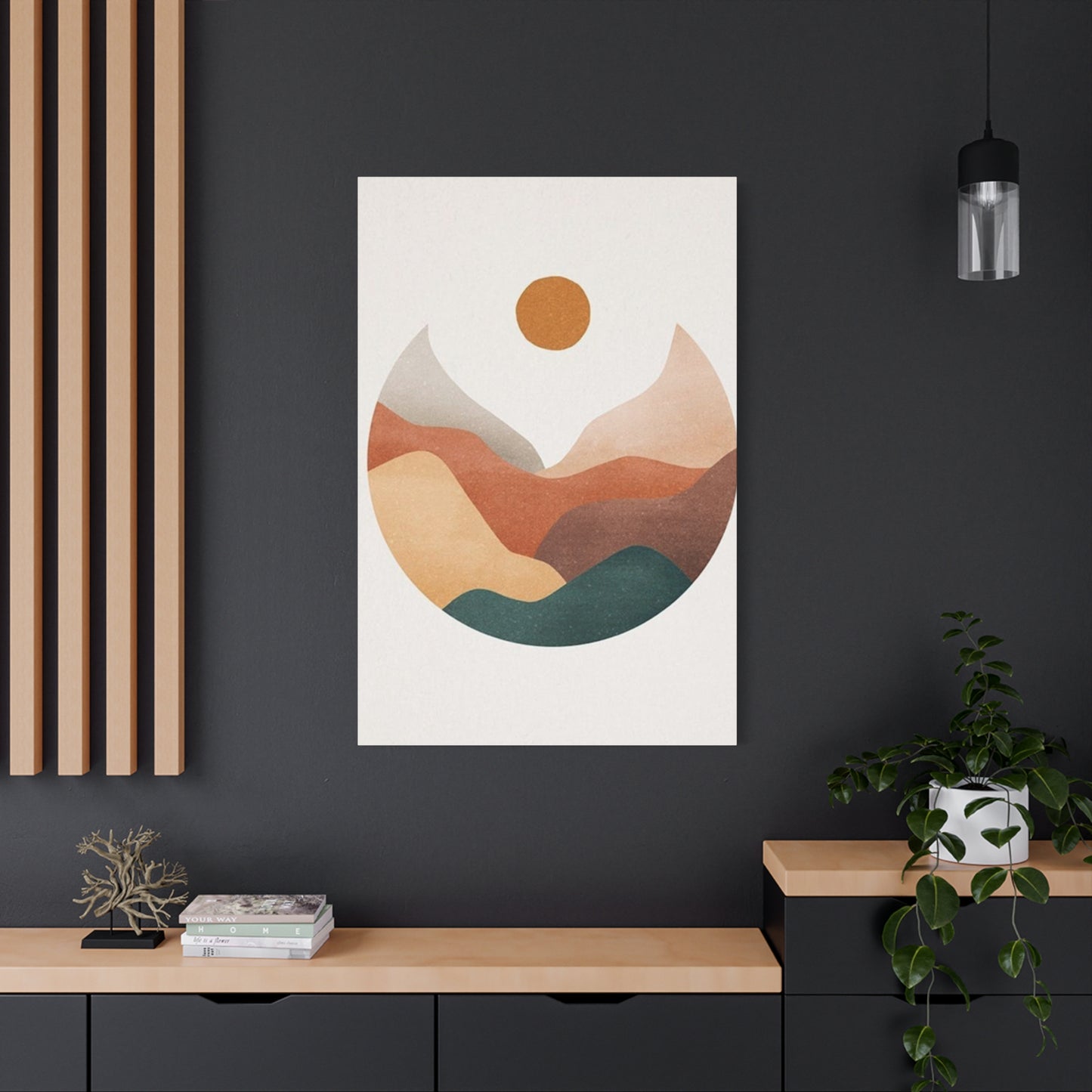 Abstract Circle Shape Pattern Wall Art & Canvas Prints