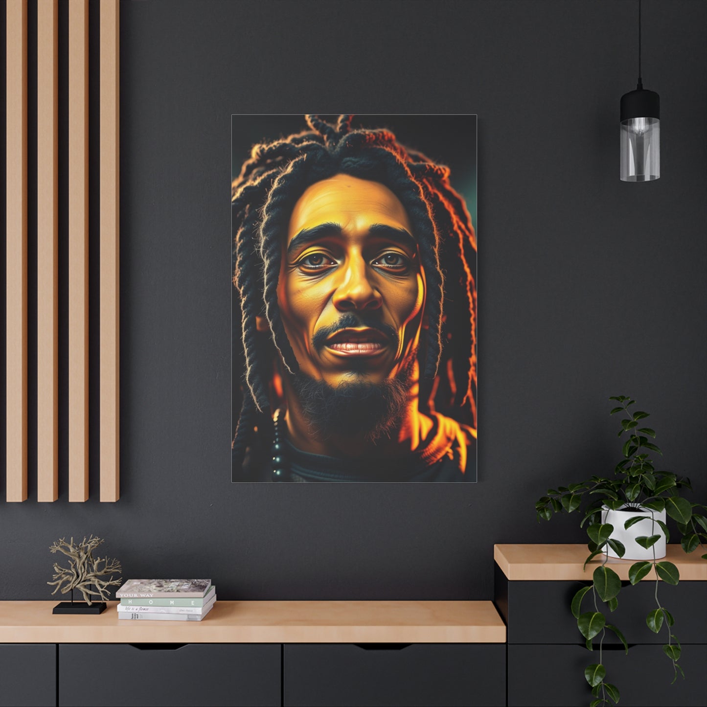 Cosmic Groove Portrait Wall Art & Canvas Print