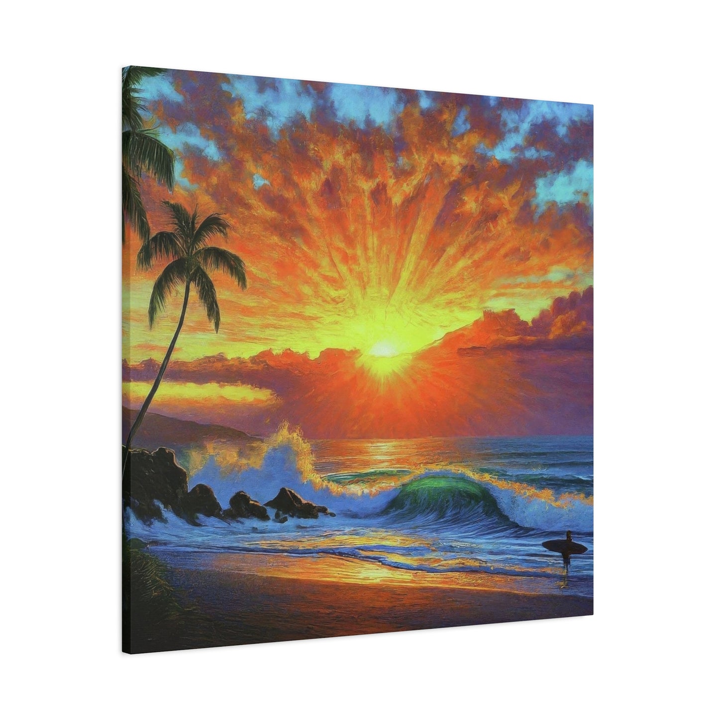 Hawaii Sunset Wall Art & Canvas Prints