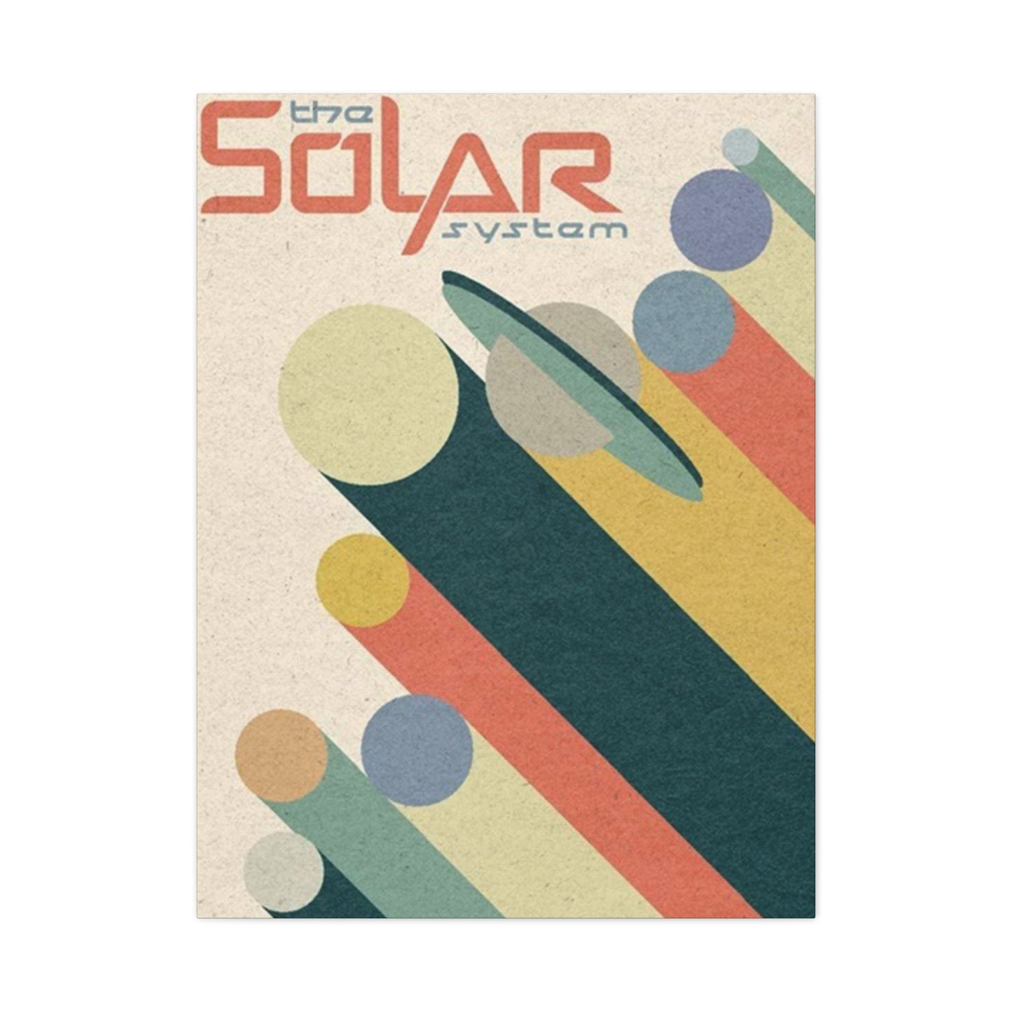 The Solar System Poster Wall Art & Canvas Prints