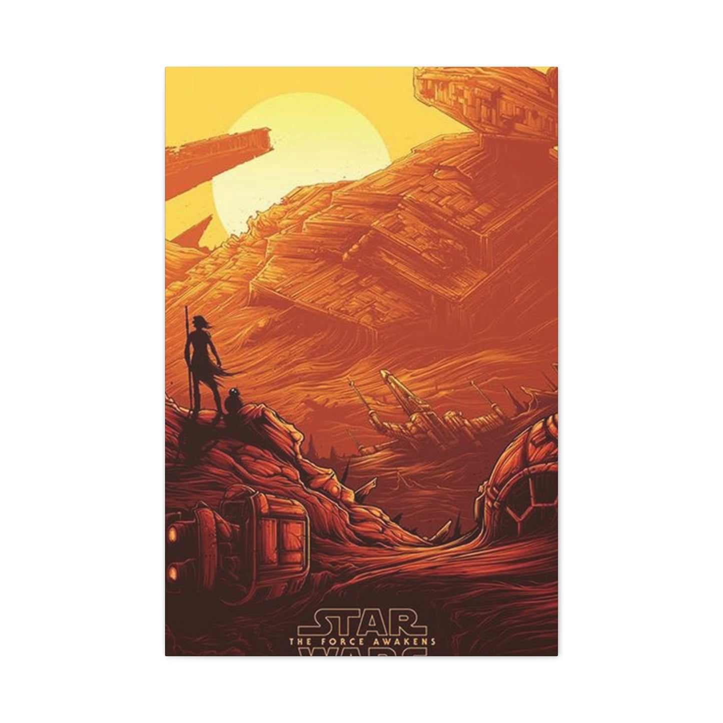 Star Wars The Force Awaken Wall Art & Canvas Prints