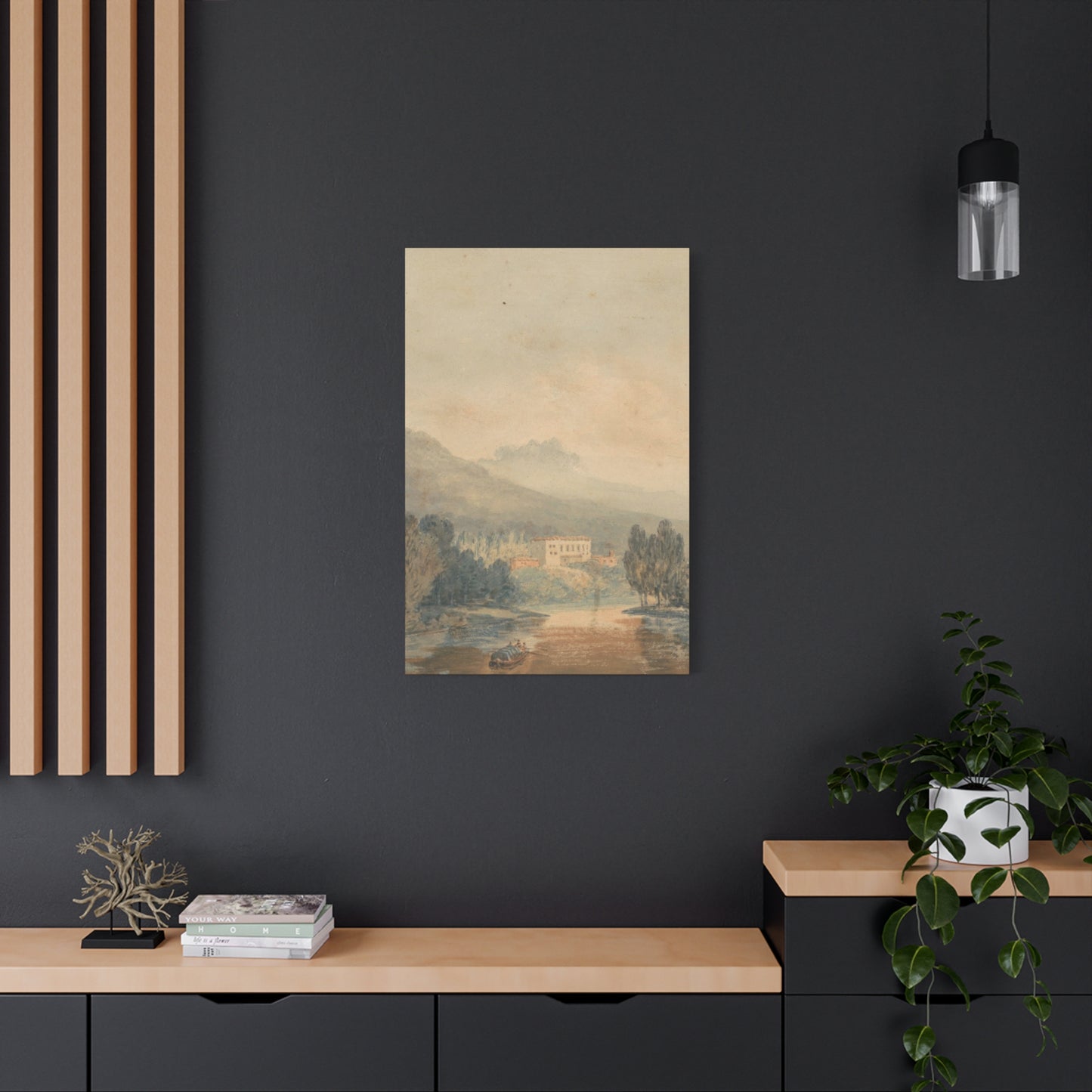 Countryside Waterway Wall Art & Canvas Prints